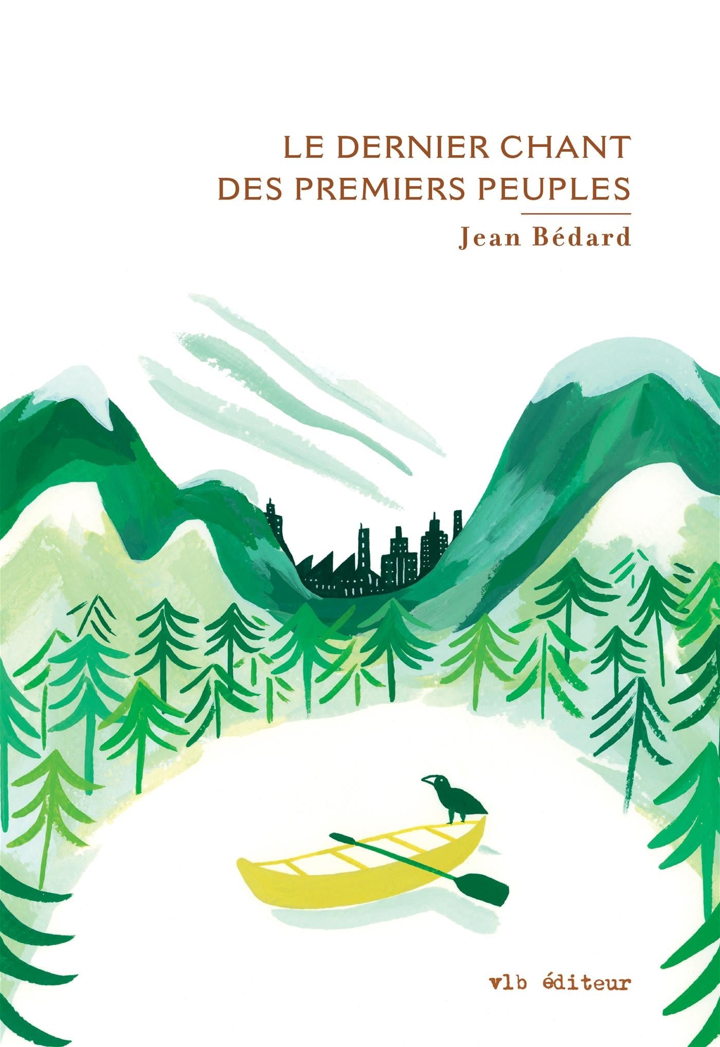 Couverture du livre de Le dernier chant des premiers peuples - papier format