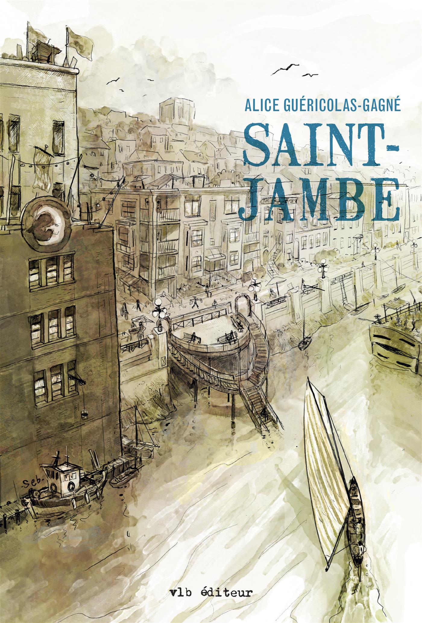 Couverture du livre de Saint-Jambe - papier format