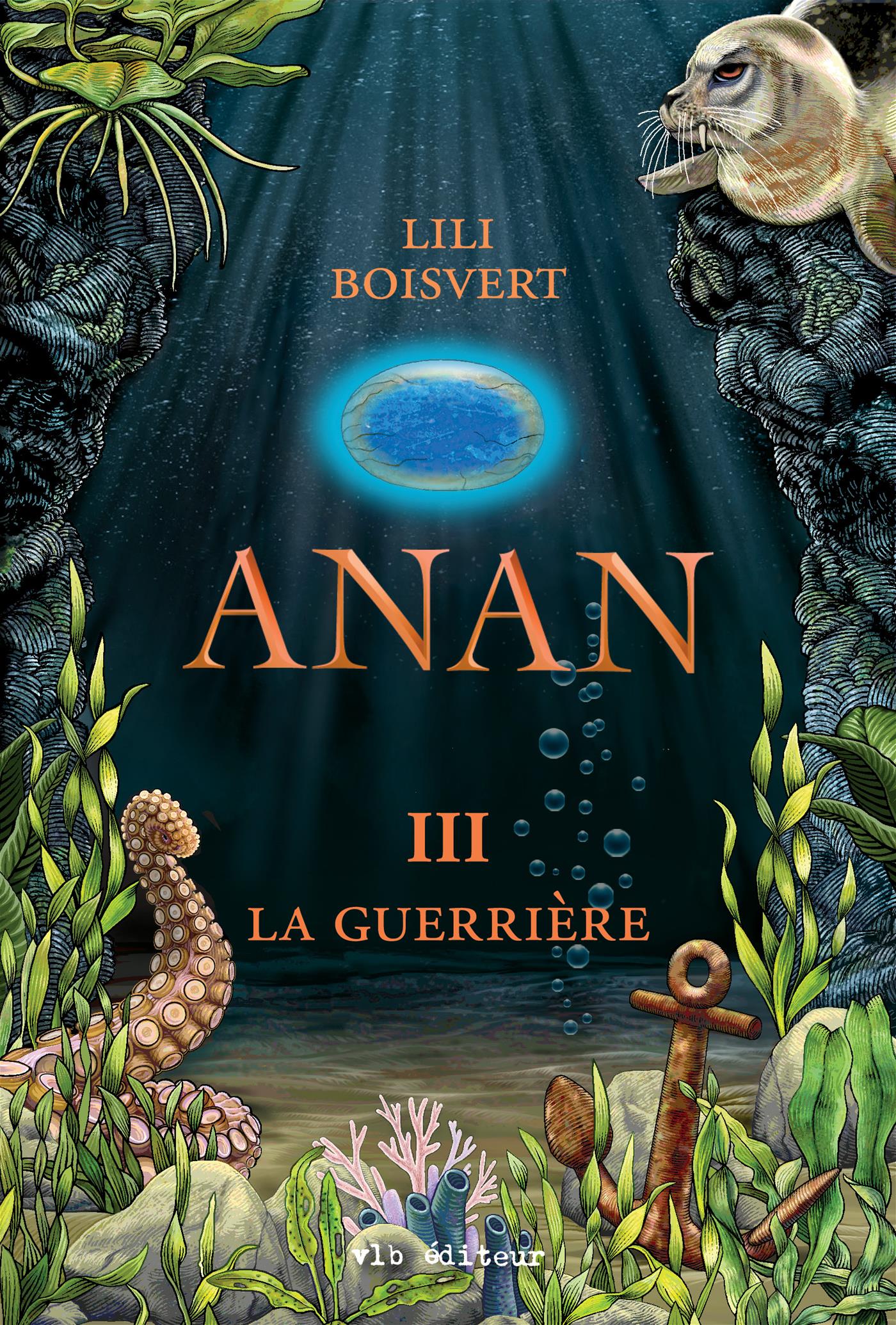 Couverture du livre de Anan III - La guerrière - papier format
