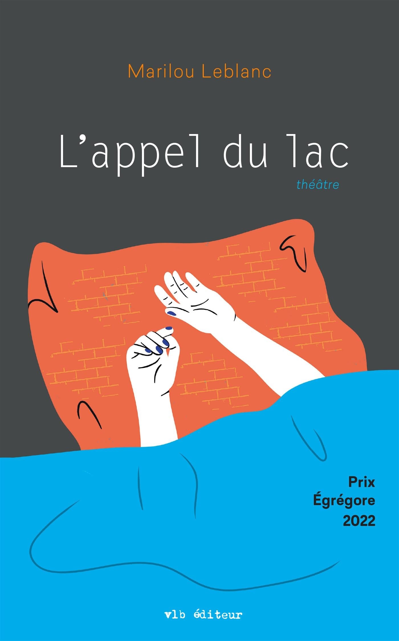 Couverture du livre de L'Appel du lac - papier format