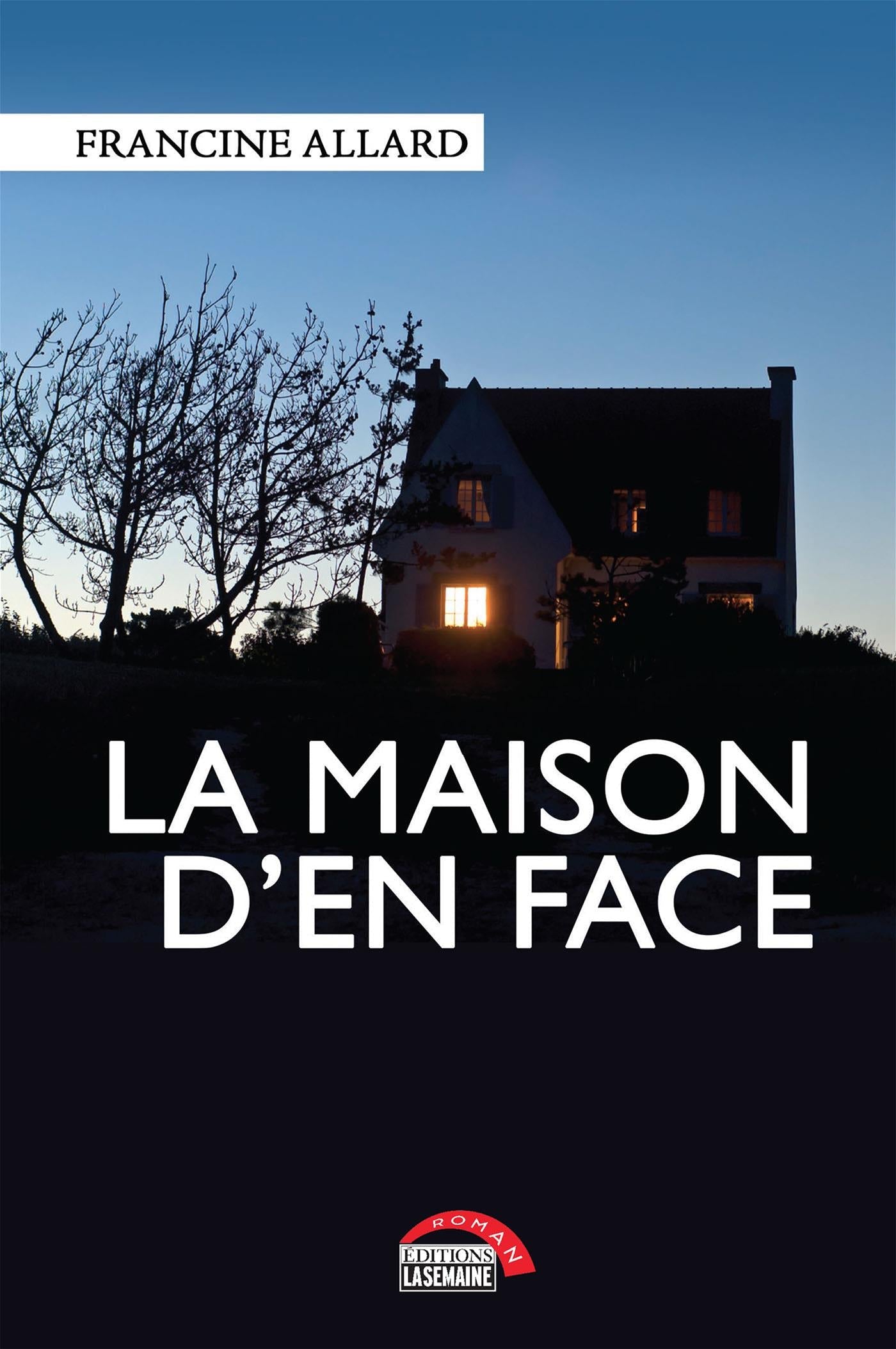 Couverture du livre de La maison d'en face - papier format