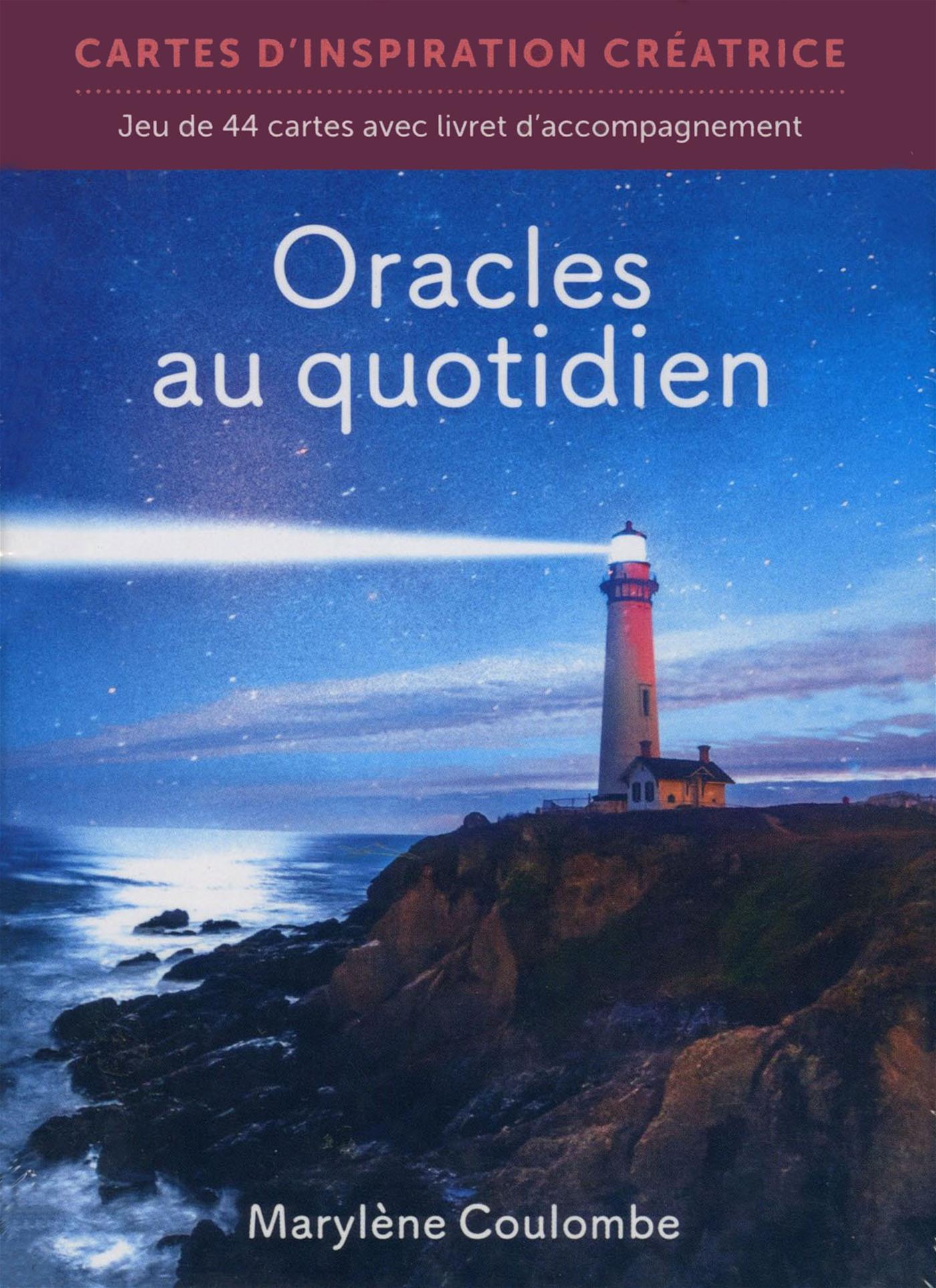 Couverture du livre de Boîtier - Oracles au quotidien - papier format