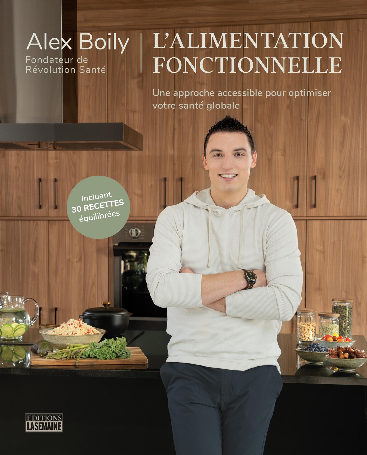 Couverture du livre de L'alimentation fonctionnelle - papier format