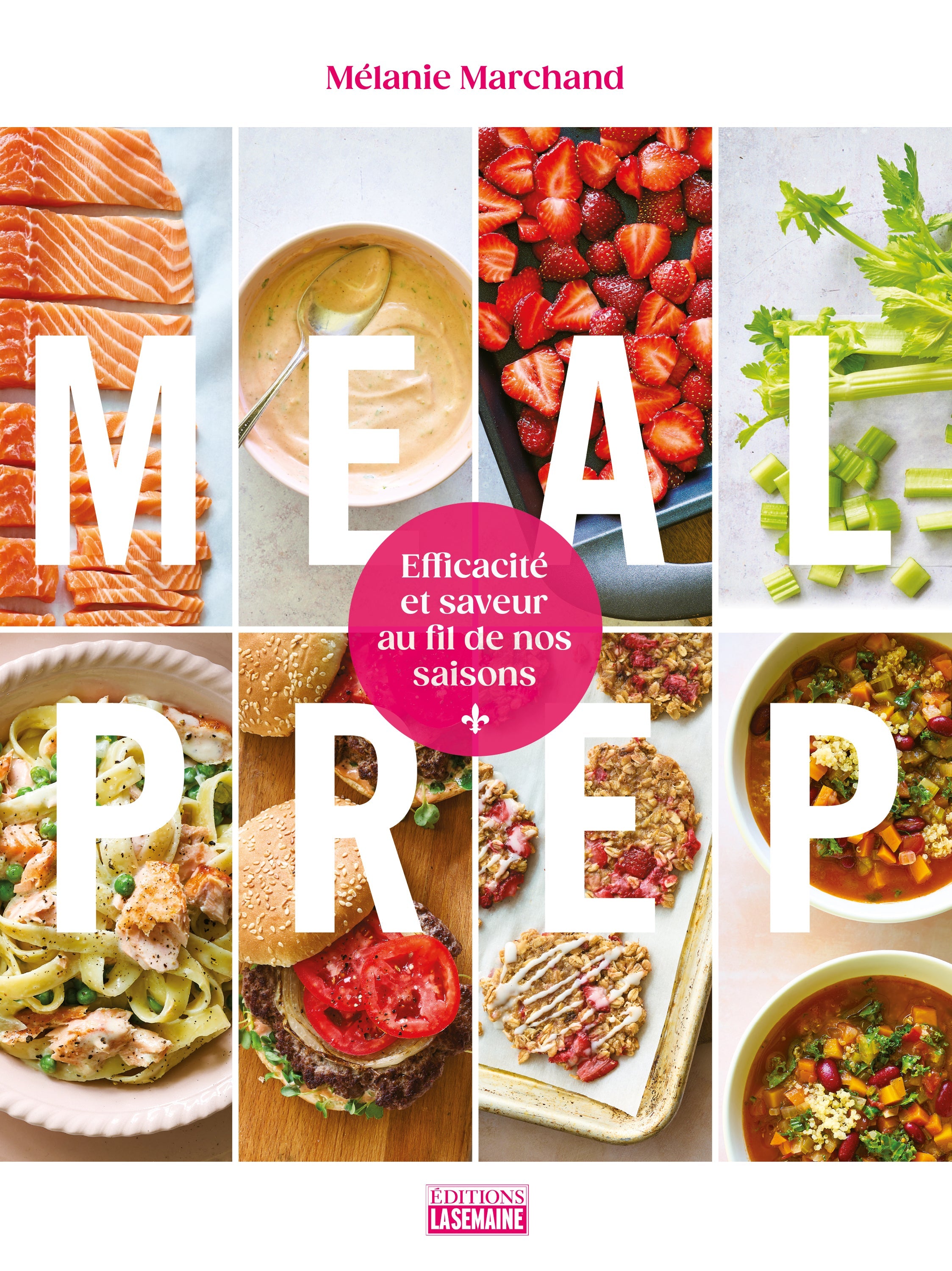 Couverture du livre de Meal prep - papier format