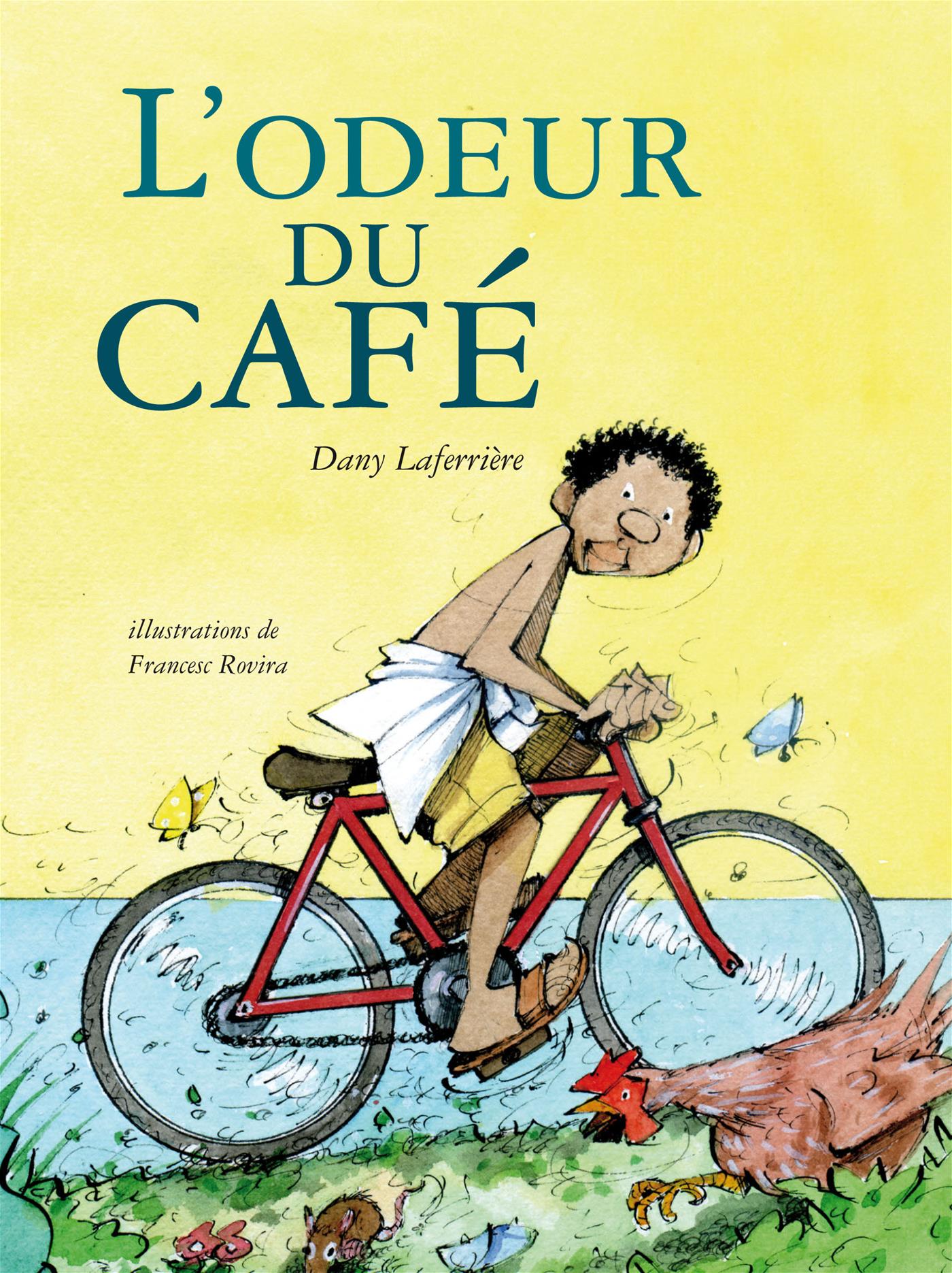 Couverture du livre de L'odeur du café - papier format