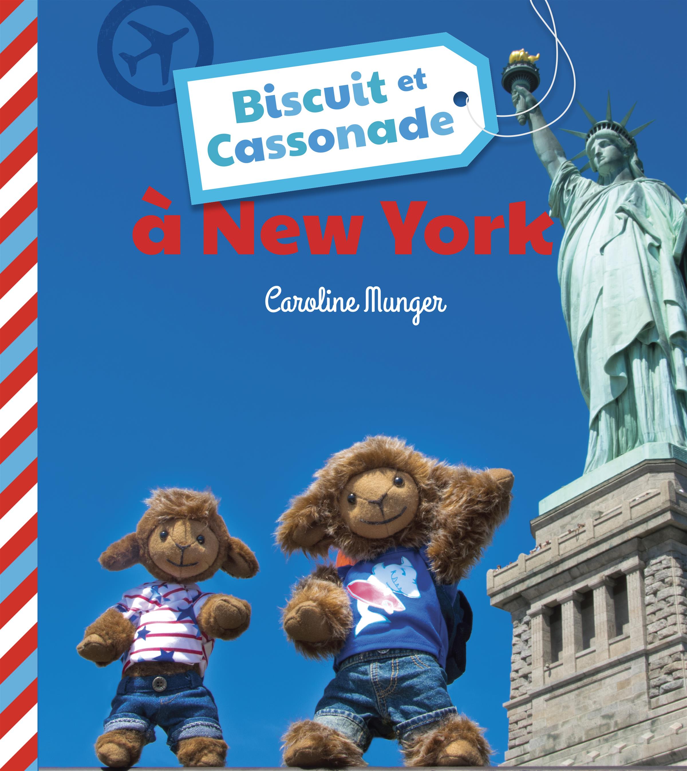 Couverture du livre de Biscuit et Cassonade à New York - papier format
