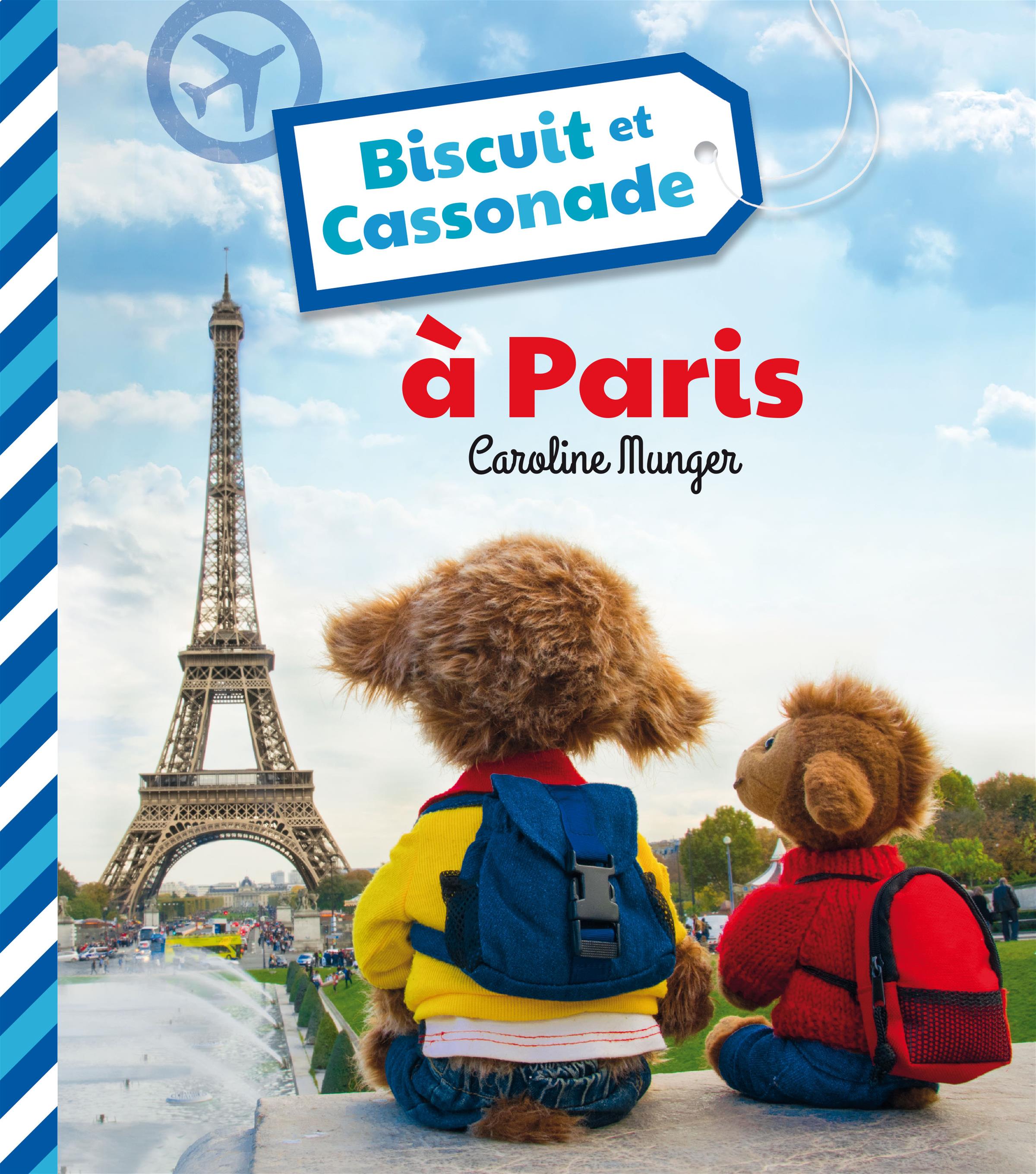 Couverture du livre de Biscuit et Cassonade à Paris - papier format