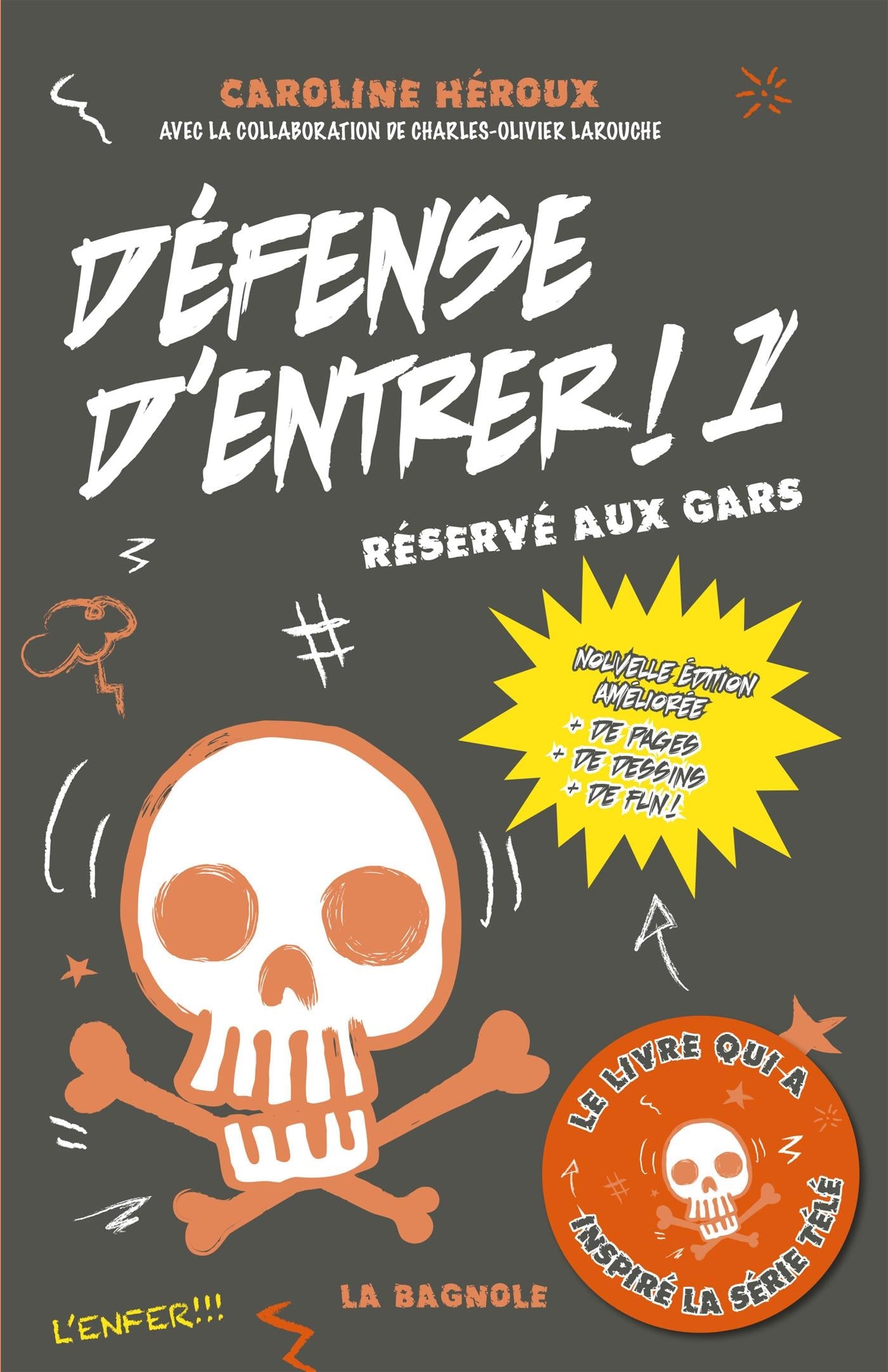 Couverture du livre de Réservé aux gars - papier format