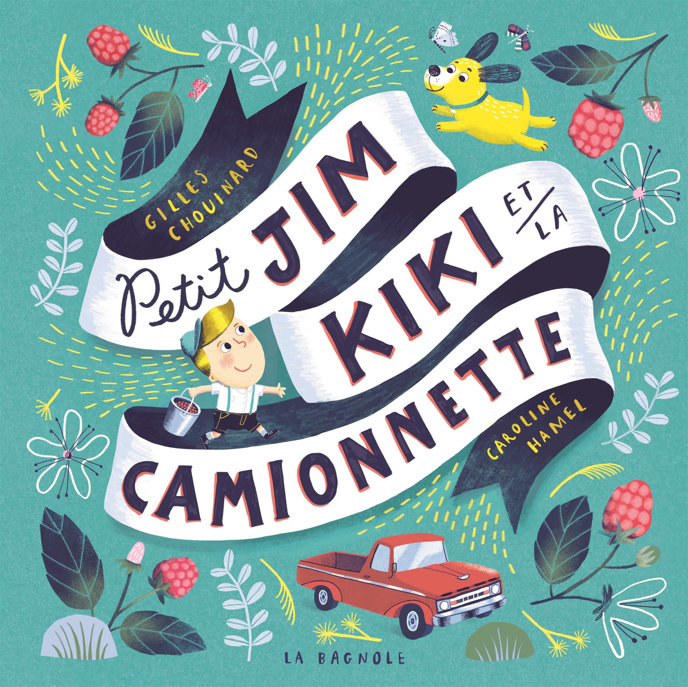 Couverture du livre de Petit Jim, Kiki et la camionnette - papier format