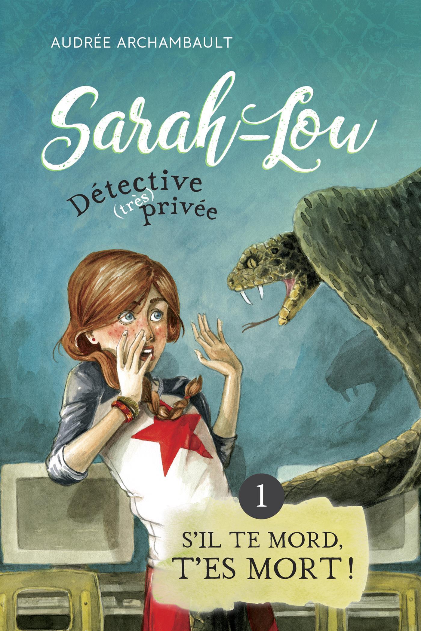 Couverture du livre de Sarah-Lou, détective (très) privée : Tome 1 - papier format