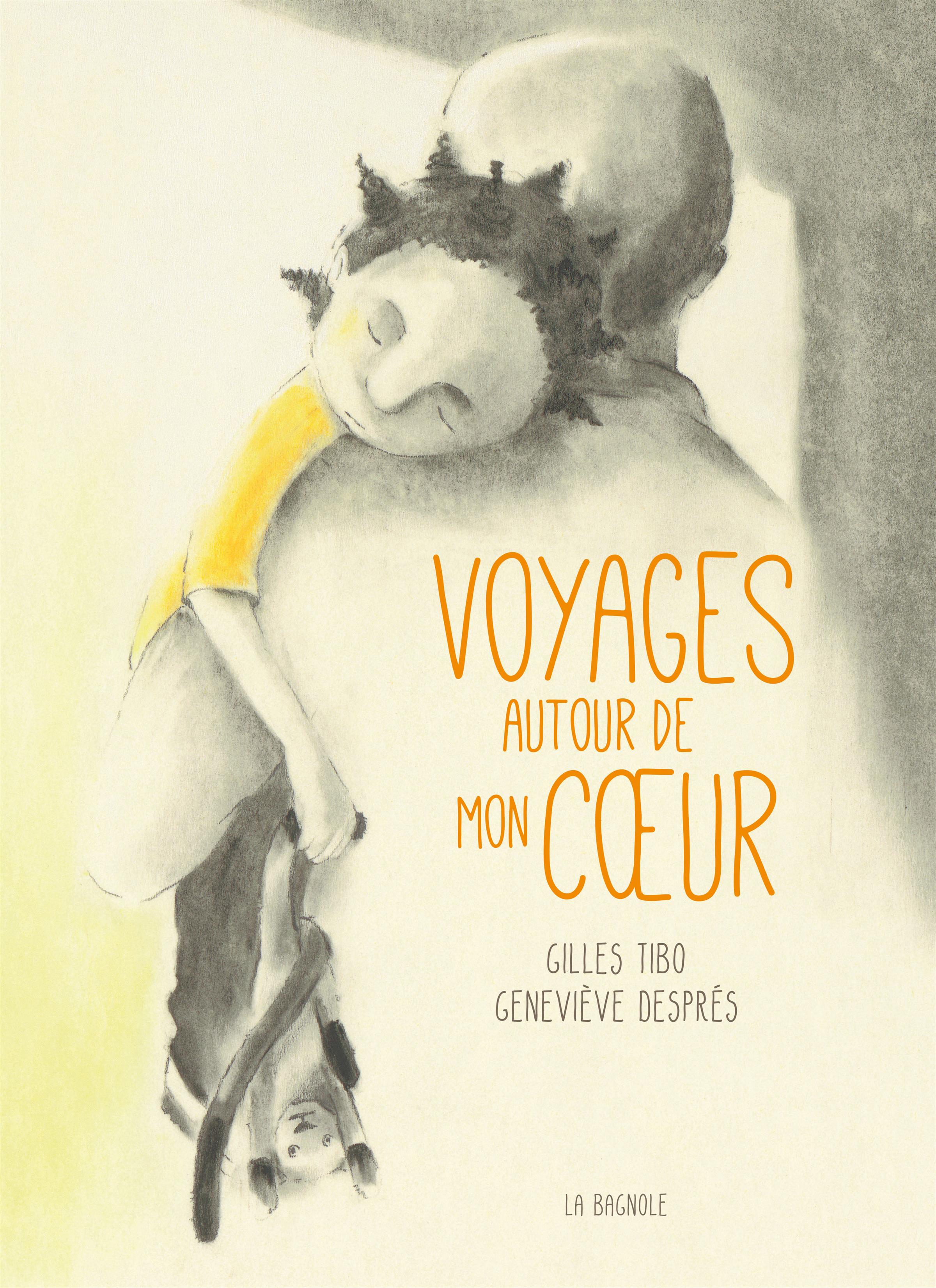 Couverture du livre de Voyages autour de mon coeur - papier format