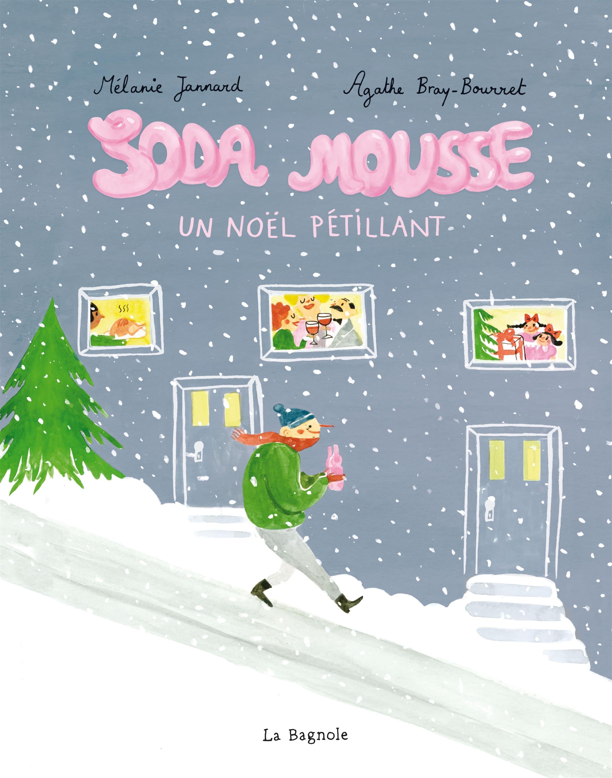 Couverture du livre de Soda mousse : un Noël pétillant - papier format