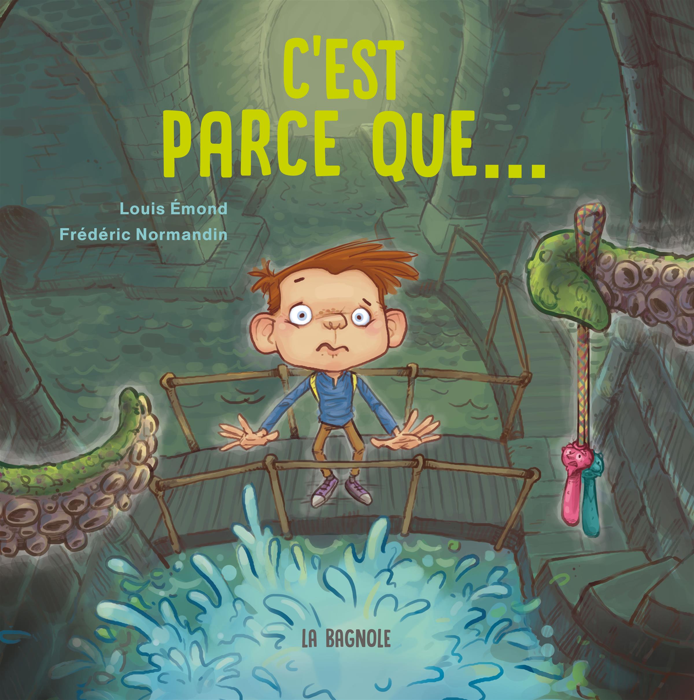 Couverture du livre de C'est parce que... - papier format