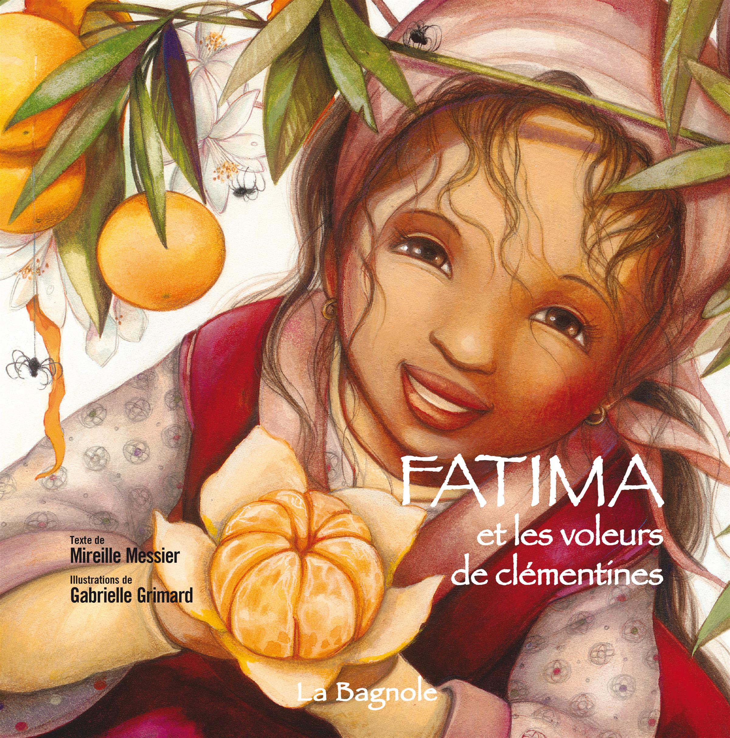 Couverture du livre de Fatima et les voleurs de clémentines - papier format