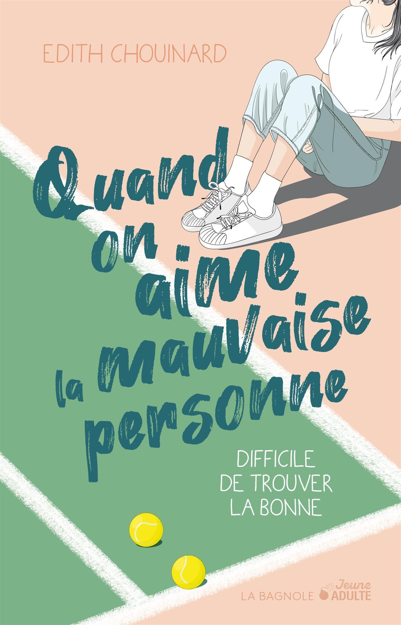 Couverture du livre de Quand on aime la mauvaise personne, difficile de trouver la bonne - papier format