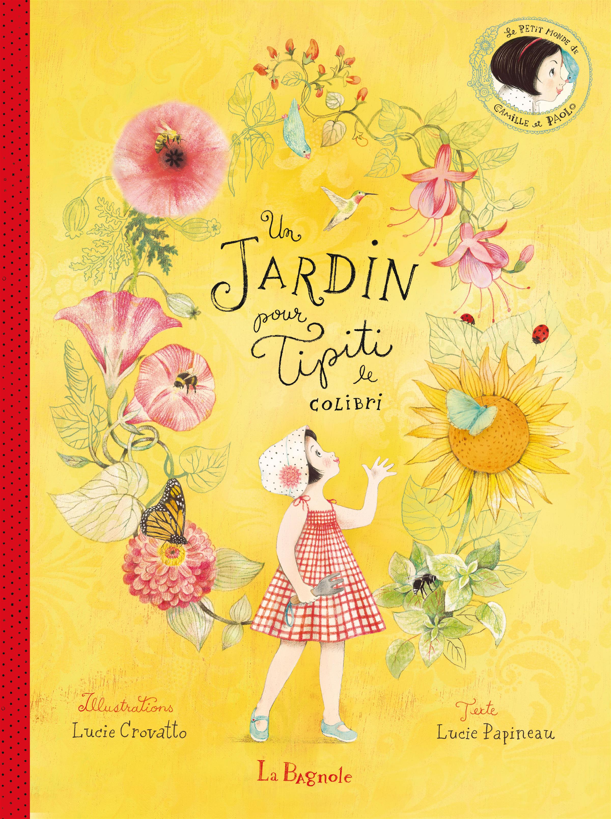 Couverture du livre de Un jardin pour Tipiti le colibri - papier format