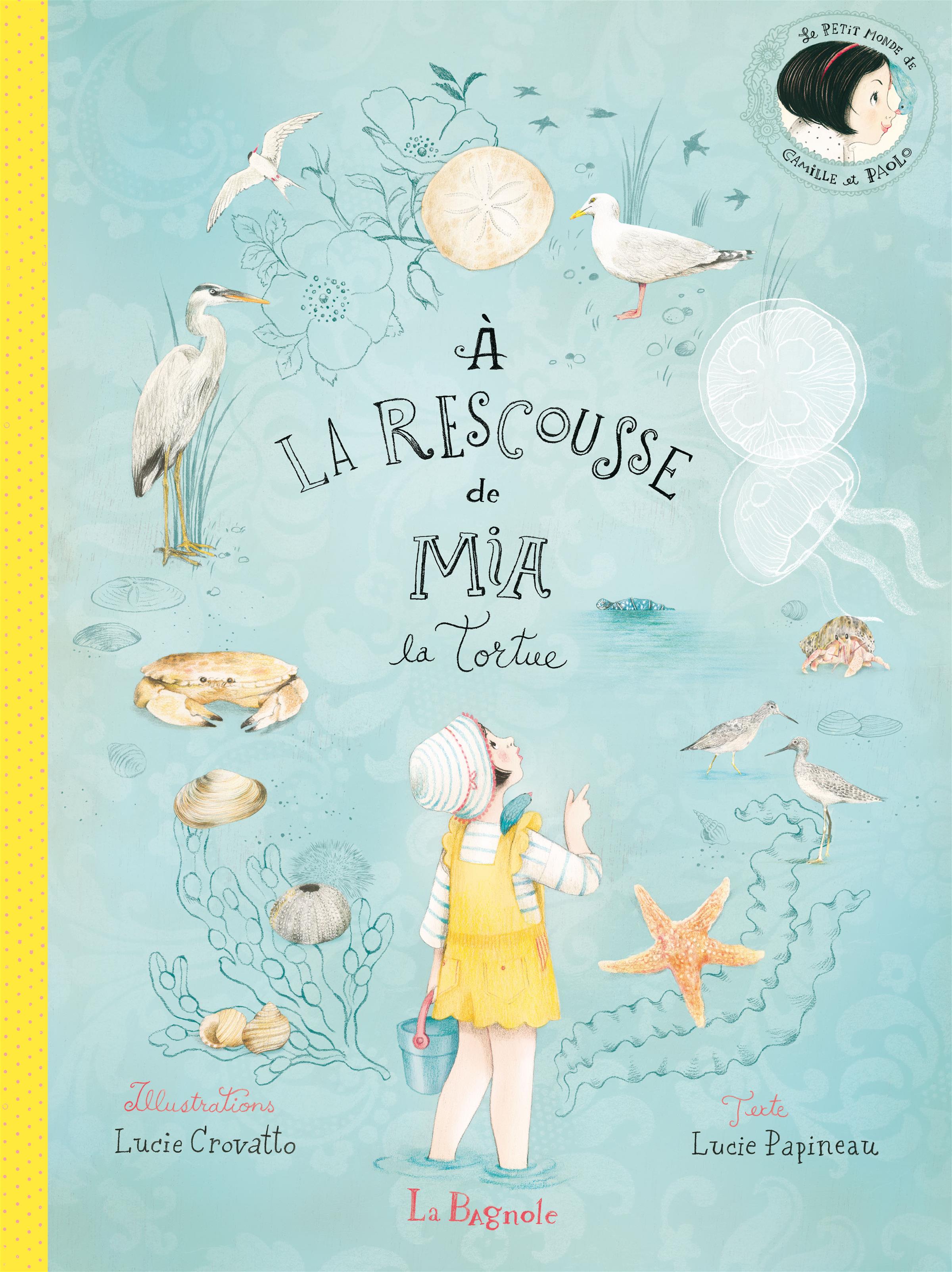 Couverture du livre de À la rescousse de Mia la tortue - papier format
