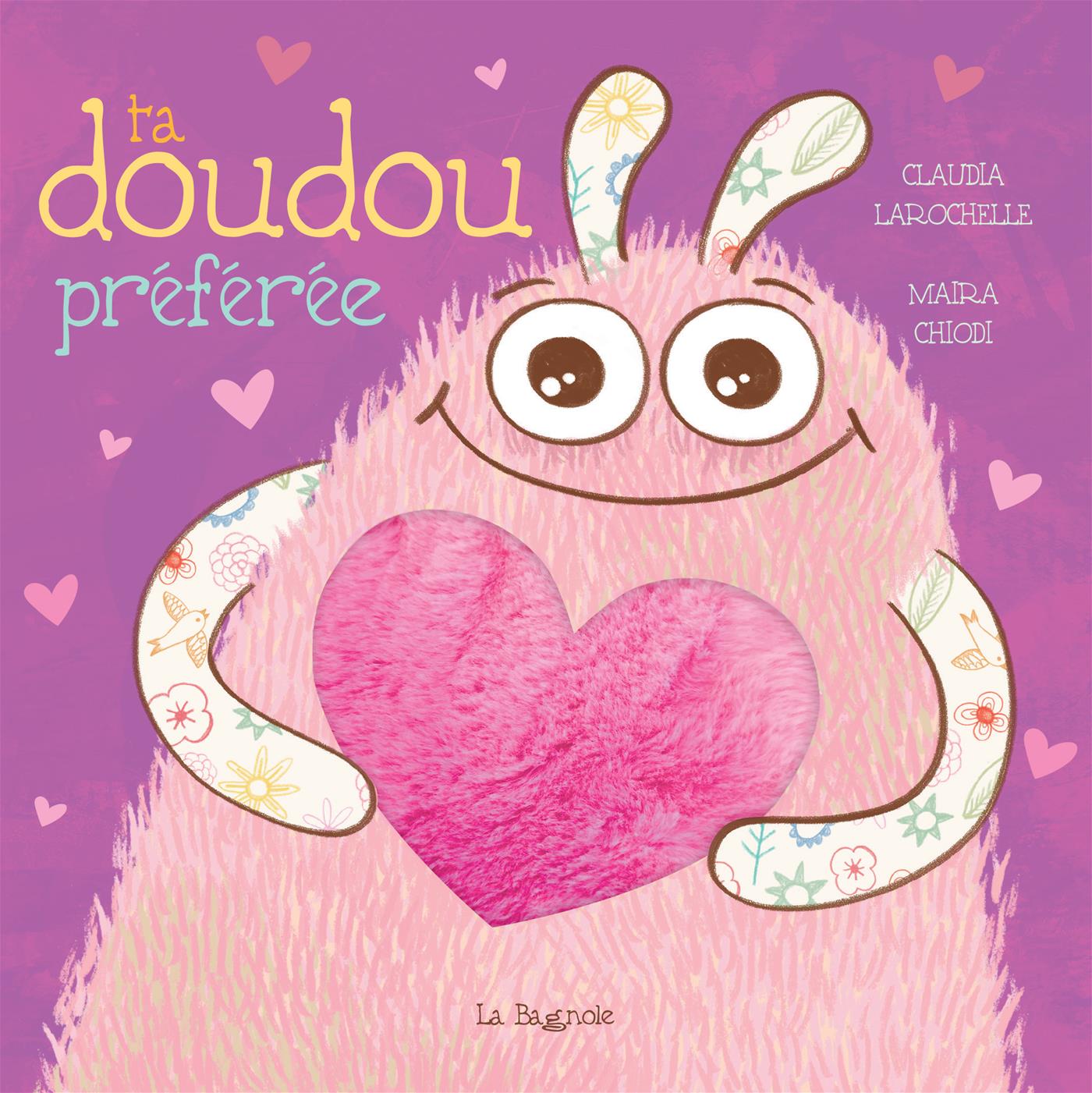 Couverture du livre de Ta doudou préférée - papier format