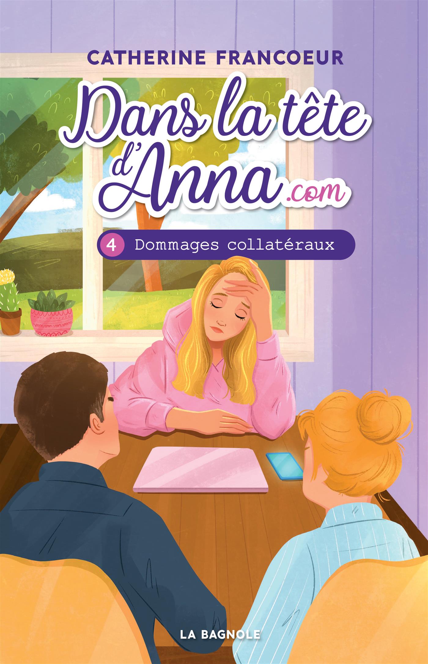 Couverture du livre de Dans la tête d'Anna.com 4 - papier format