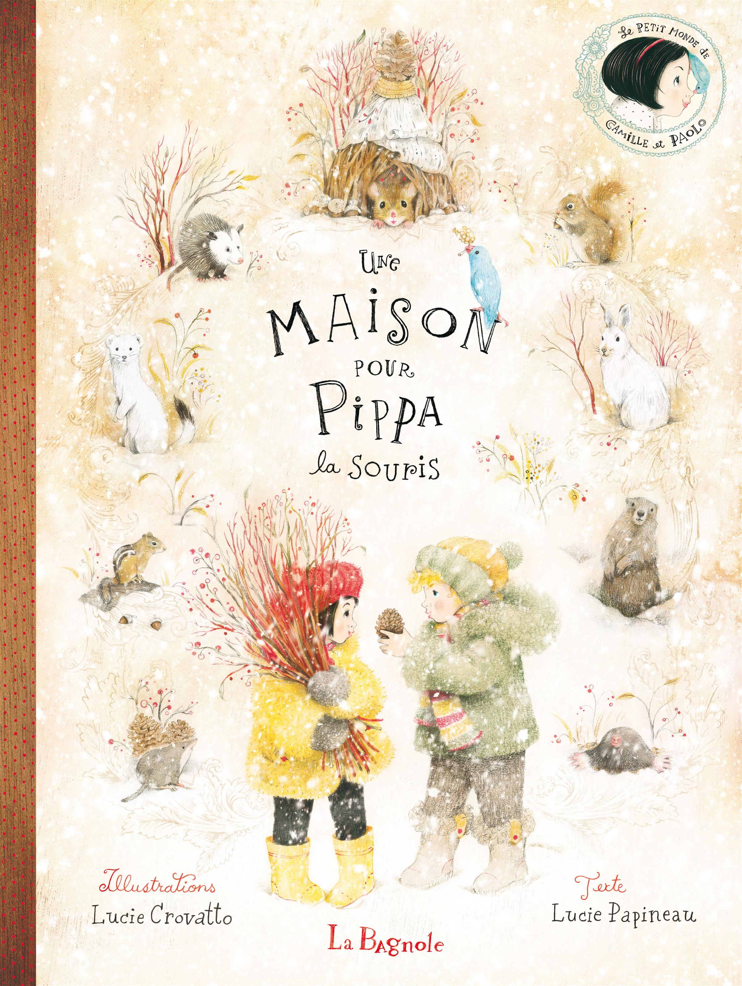 Couverture du livre de Une maison pour Pippa la souris - papier format