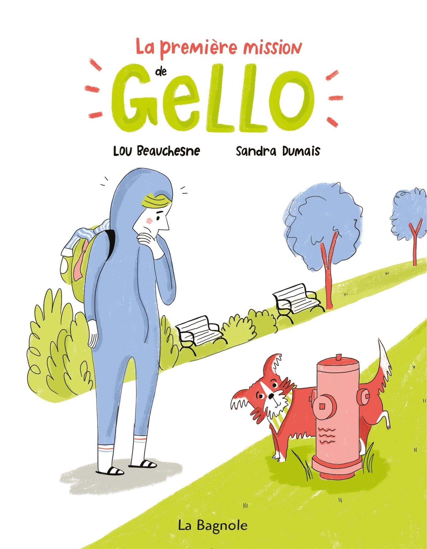 Couverture du livre de La première mission de Gello - papier format