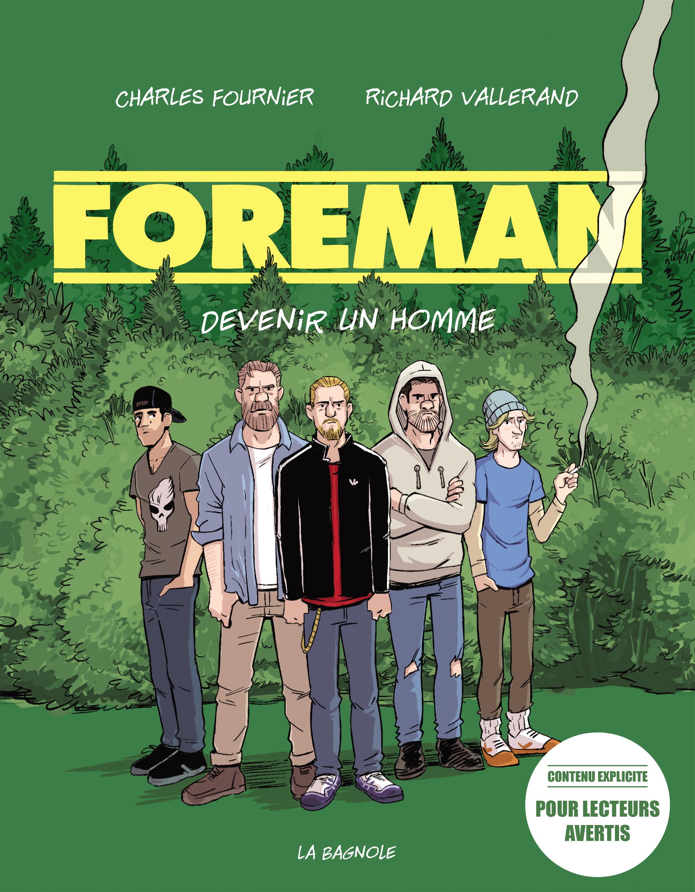Couverture du livre de Foreman - papier format