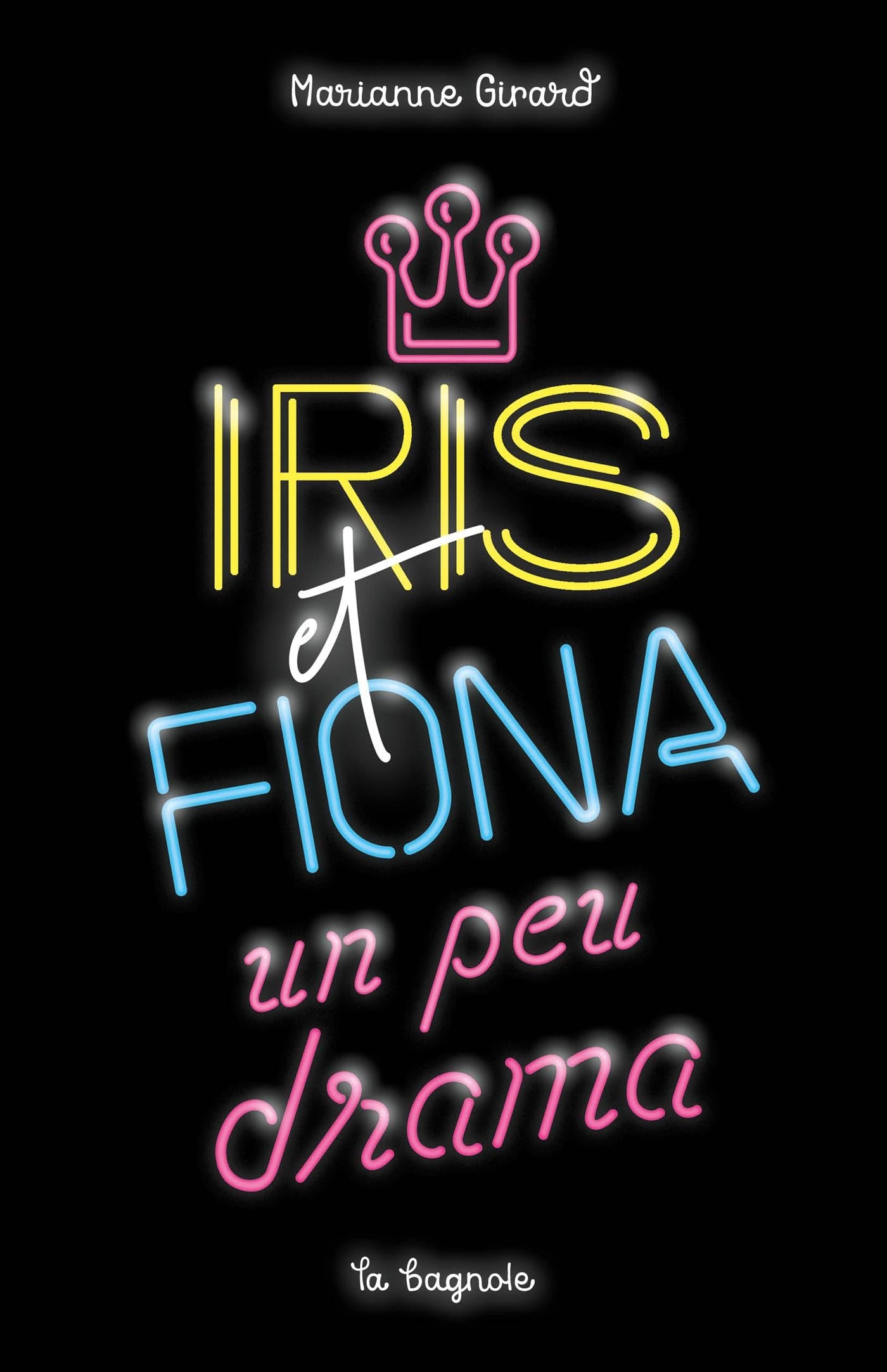 Couverture du livre de Iris et Fiona un peu drama - papier format