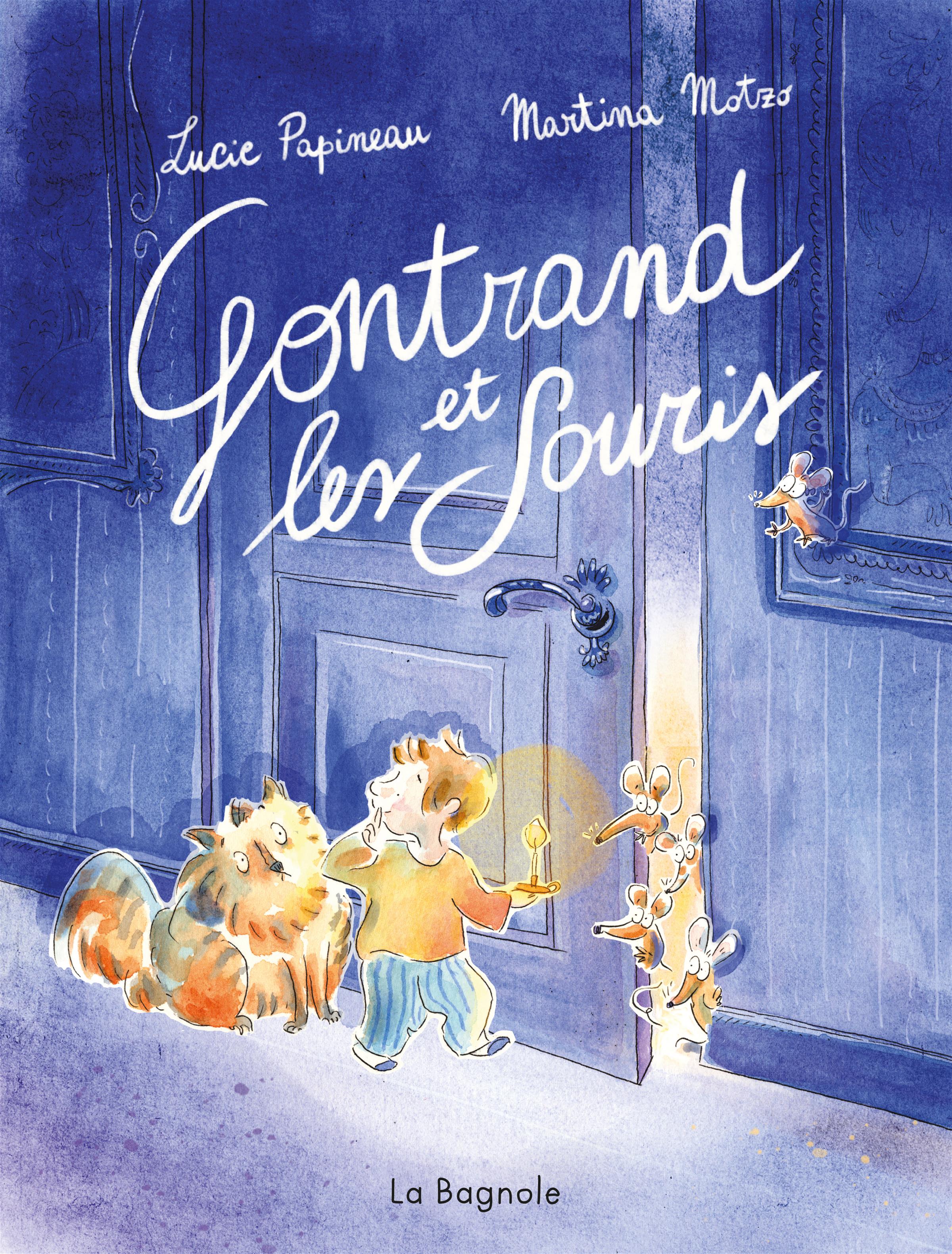 Couverture du livre de Gontrand et les souris - papier format