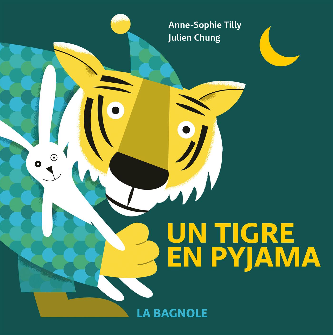 Couverture du livre de Un tigre en pyjama - papier format