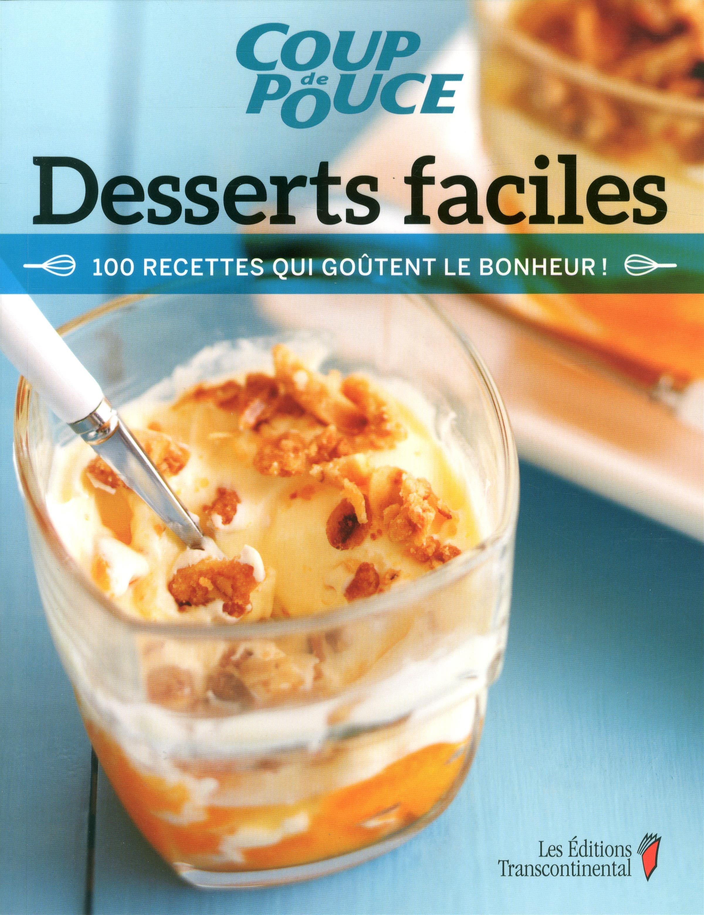 Couverture du livre de Desserts faciles - papier format