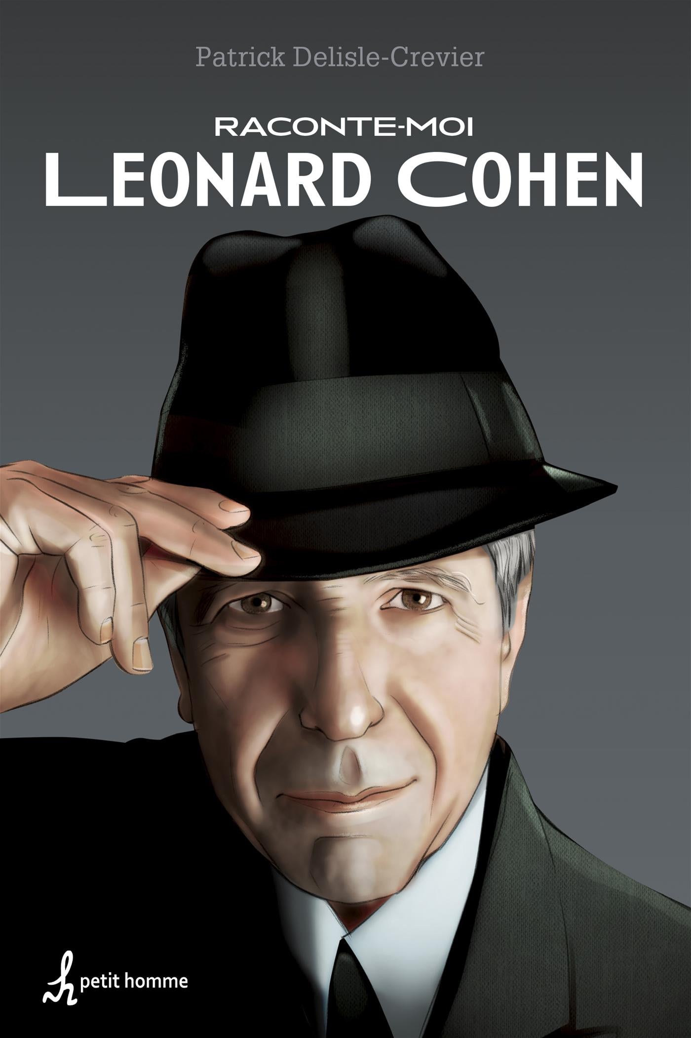 Couverture du livre de Raconte-moi Leonard Cohen - papier format