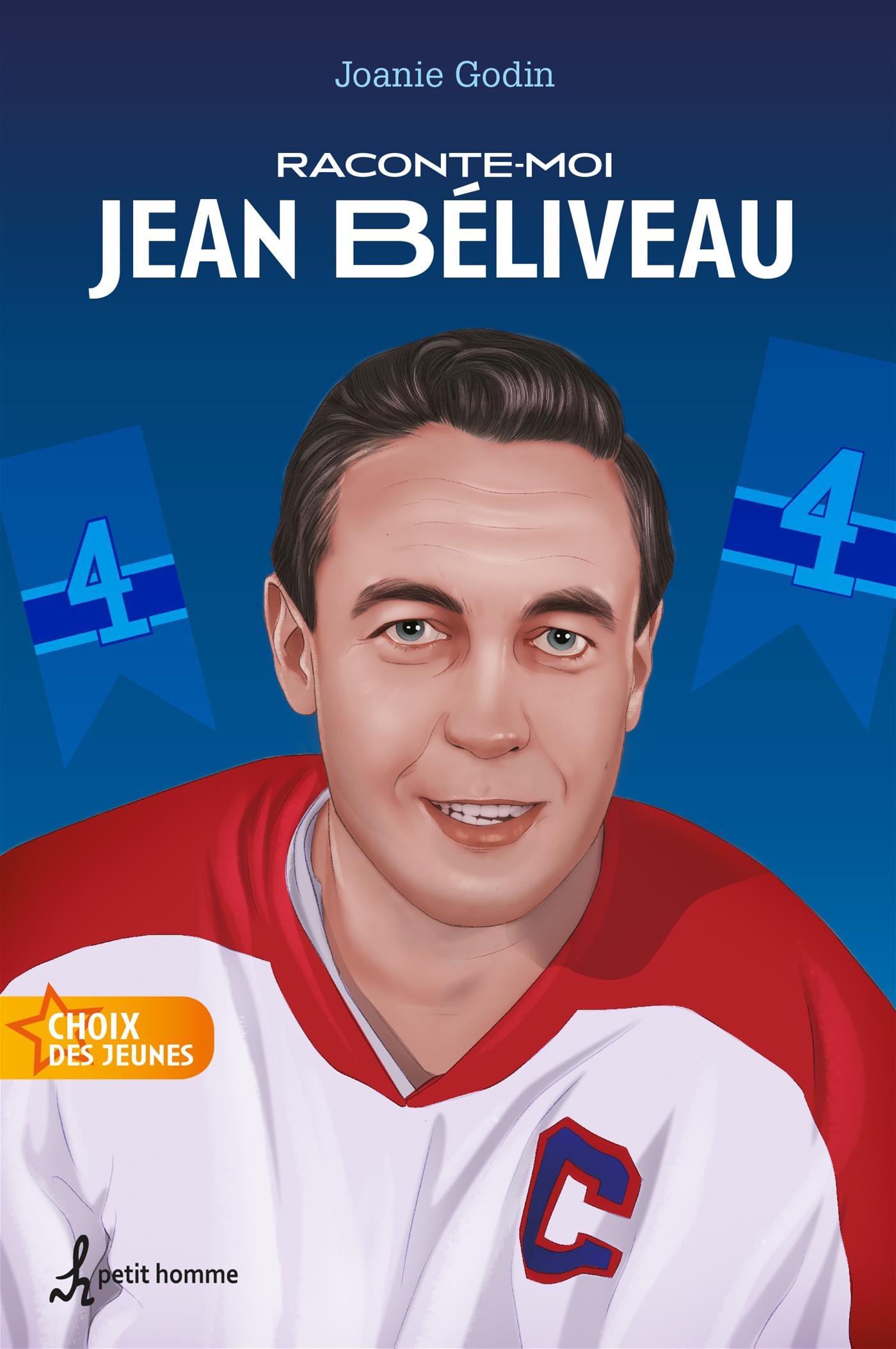 Couverture du livre de Raconte-moi Jean Béliveau - papier format