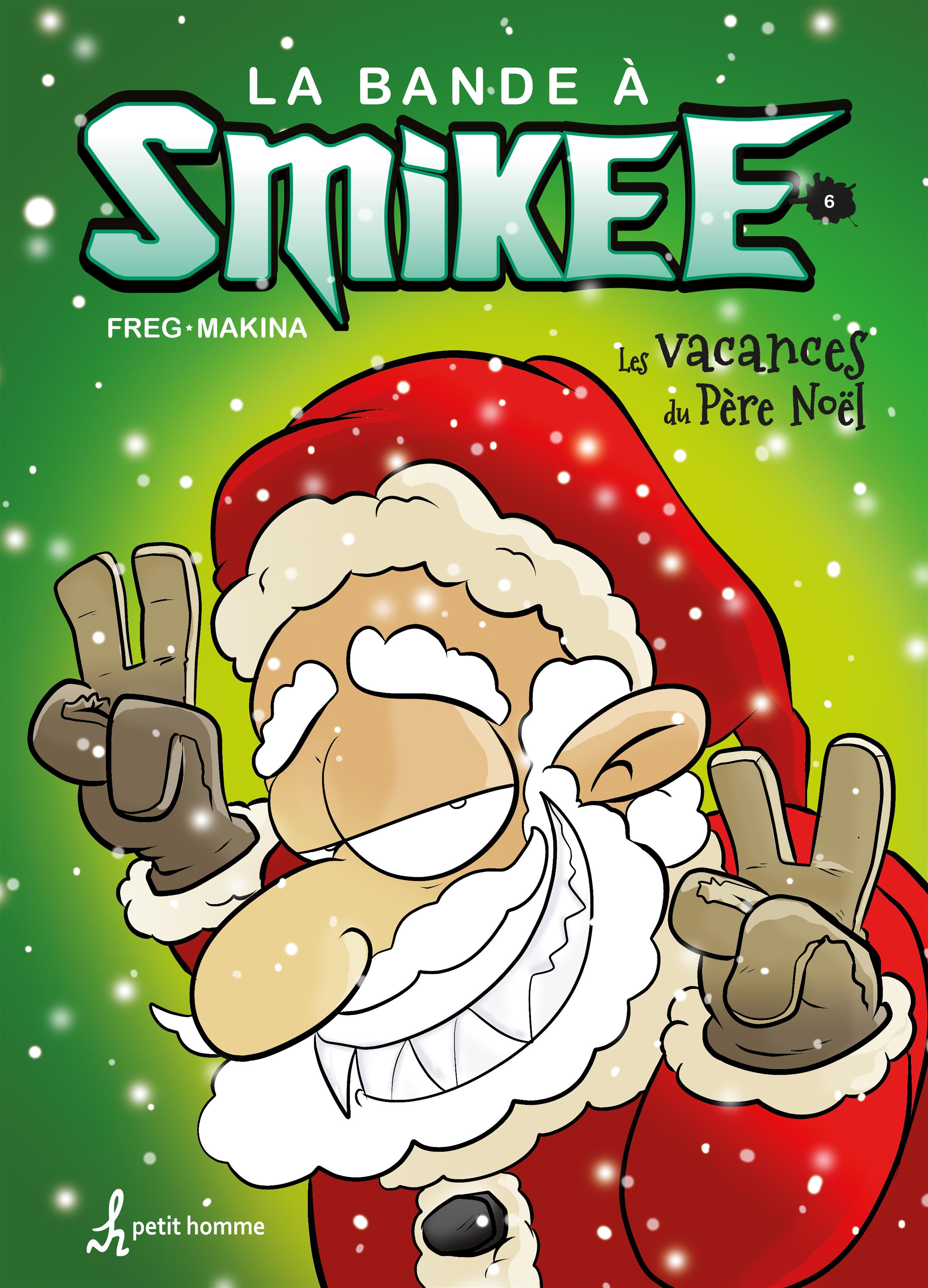 Couverture du livre de Les vacances du Père Noël - papier format