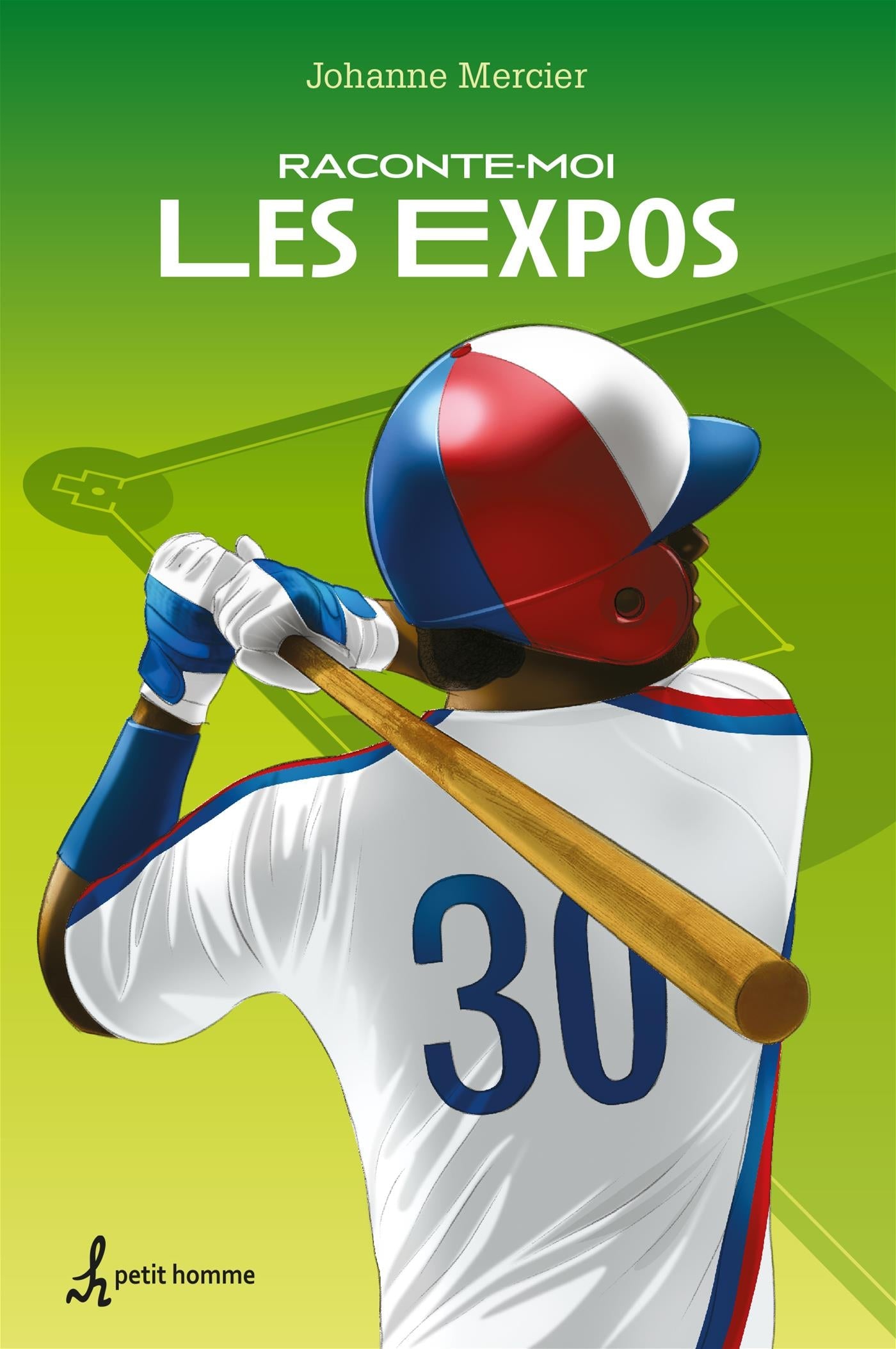 Couverture du livre de Raconte-moi les Expos - papier format