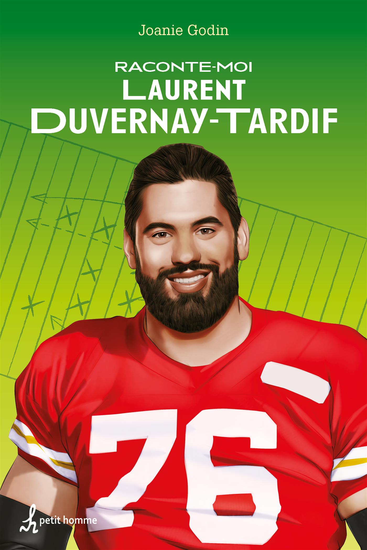 Couverture du livre de Raconte-moi Laurent Duvernay-Tardif - papier format