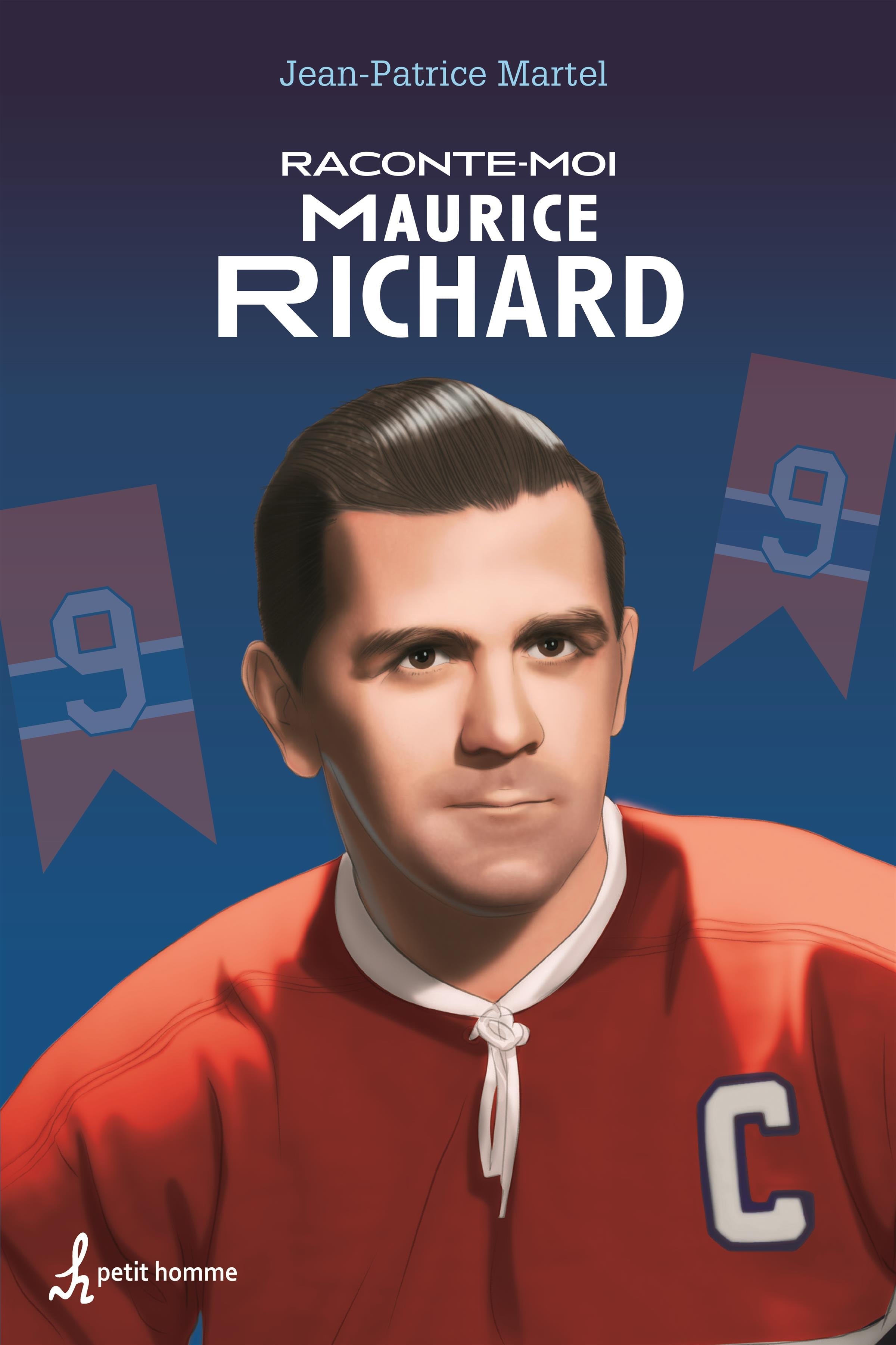 Couverture du livre de Raconte-moi Maurice Richard - papier format