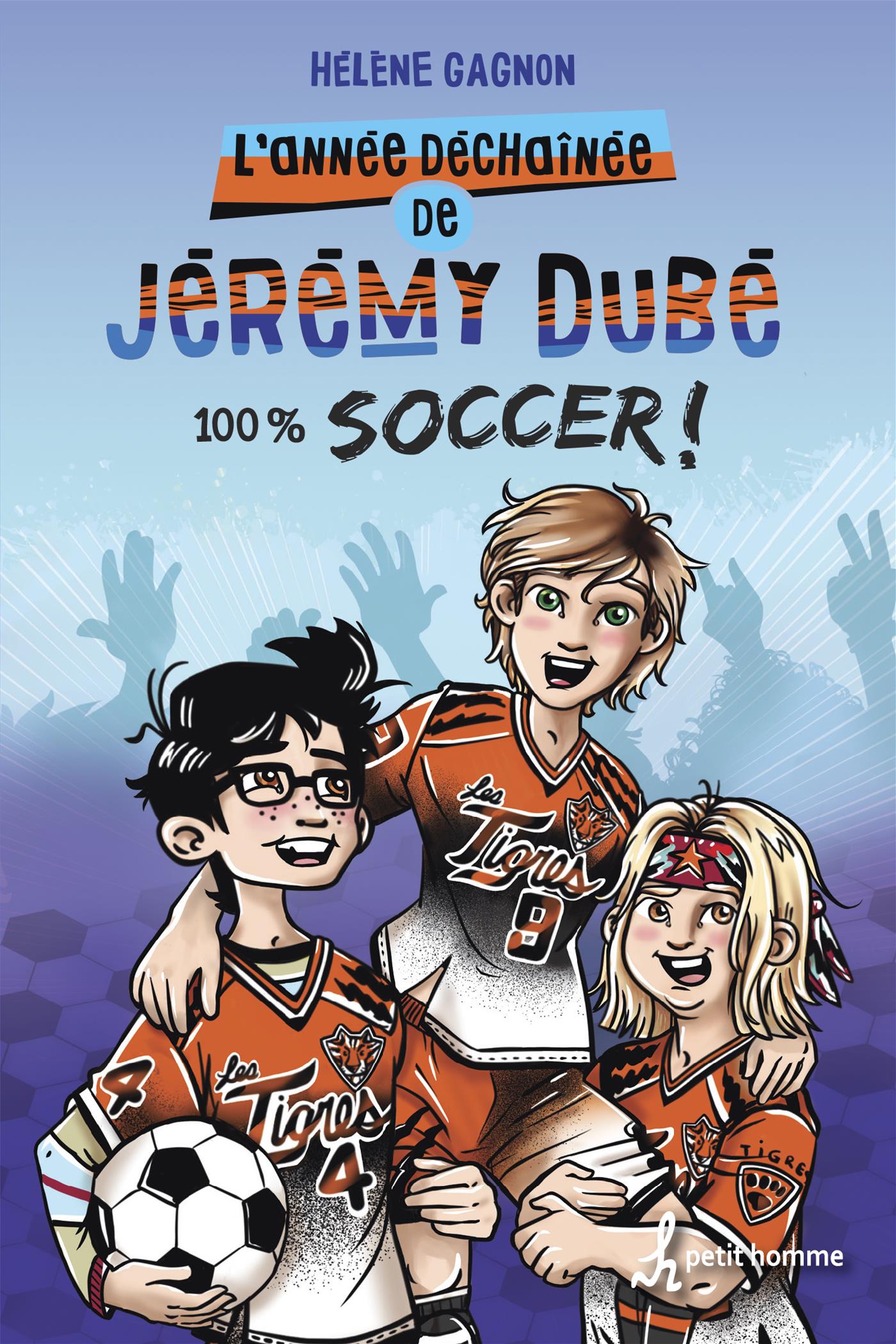 Couverture du livre de 100% soccer! - papier format