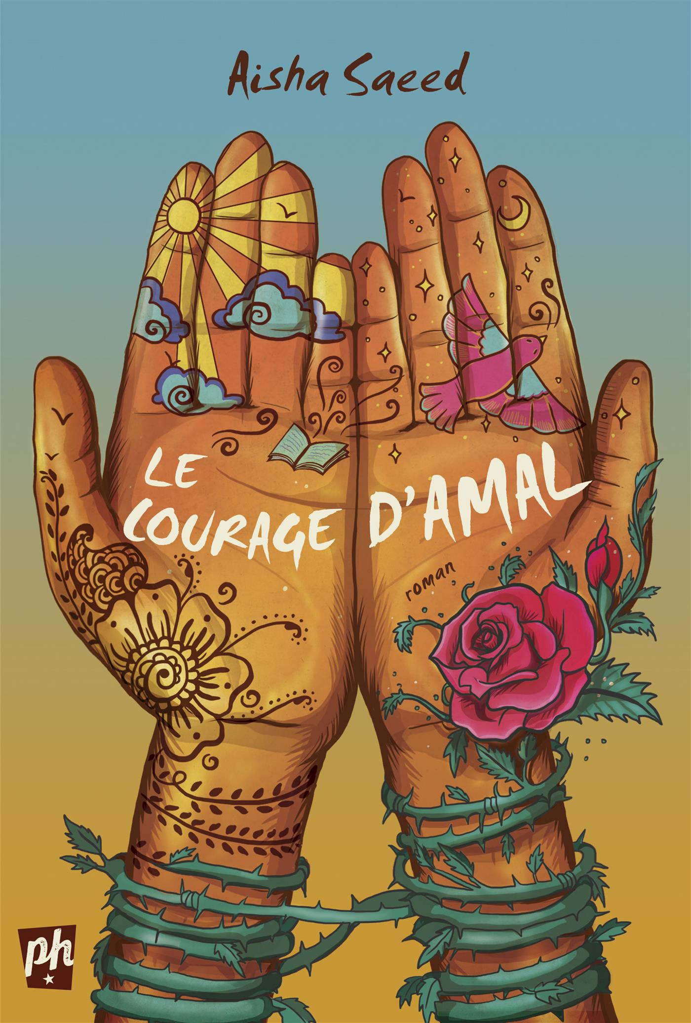 Couverture du livre de Le courage d'Amal - papier format