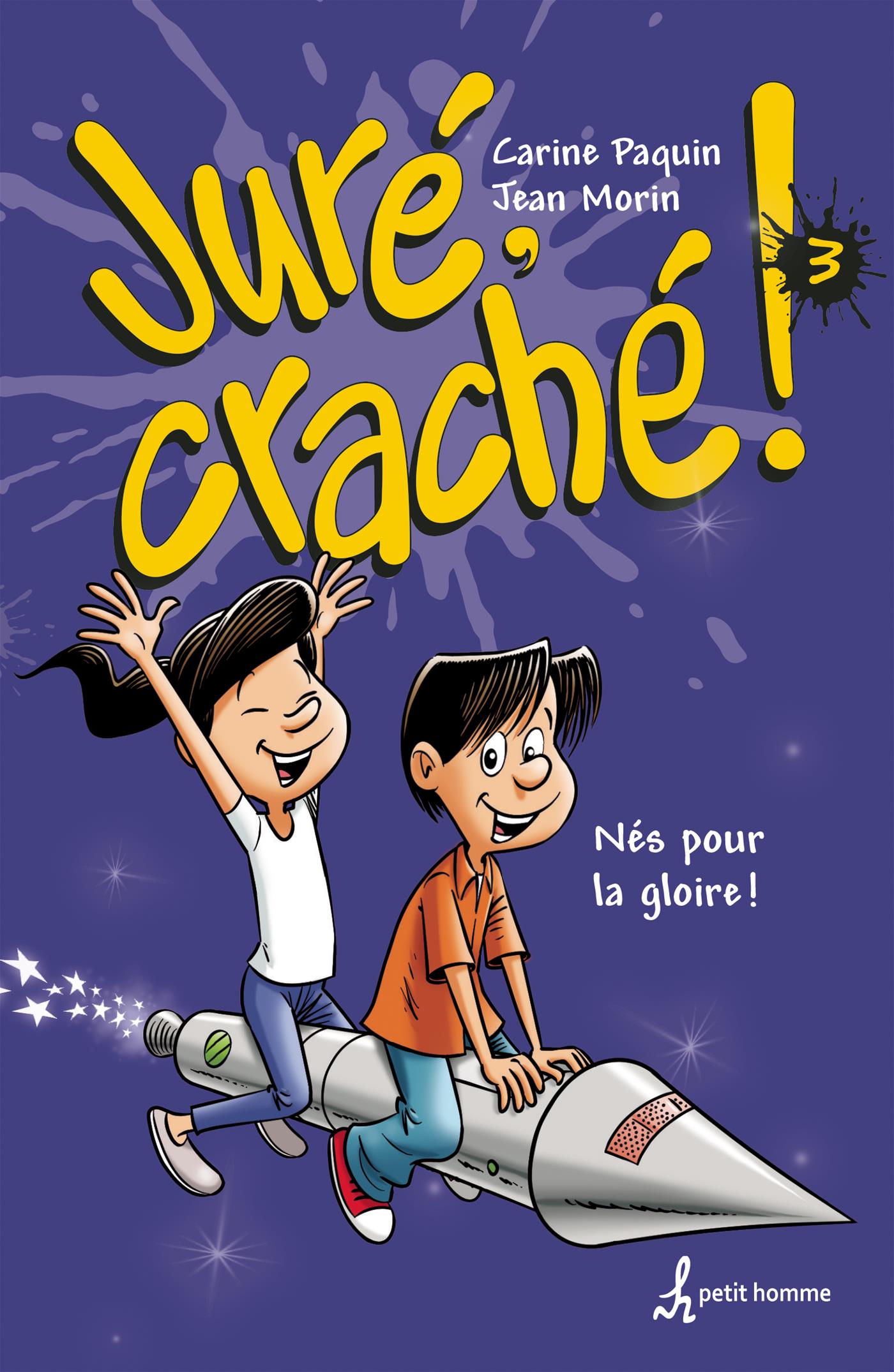 Couverture du livre de Nés pour la gloire! - papier format