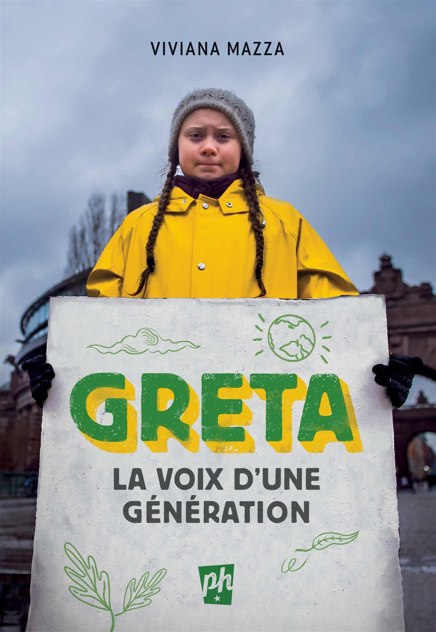 Couverture du livre de Greta : la voix d'une génération - papier format