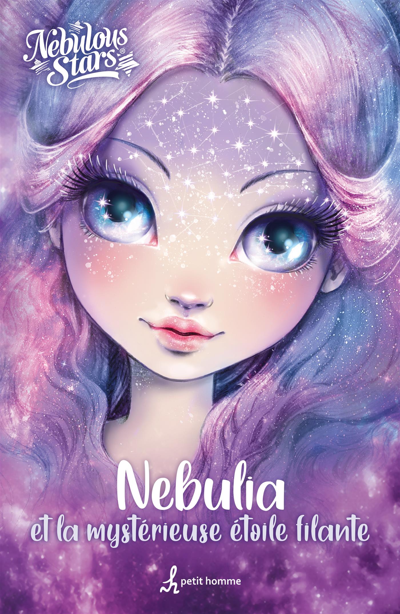 Couverture du livre de Nebulous Stars | Nébulia et la mystérieuse étoile filante - papier format