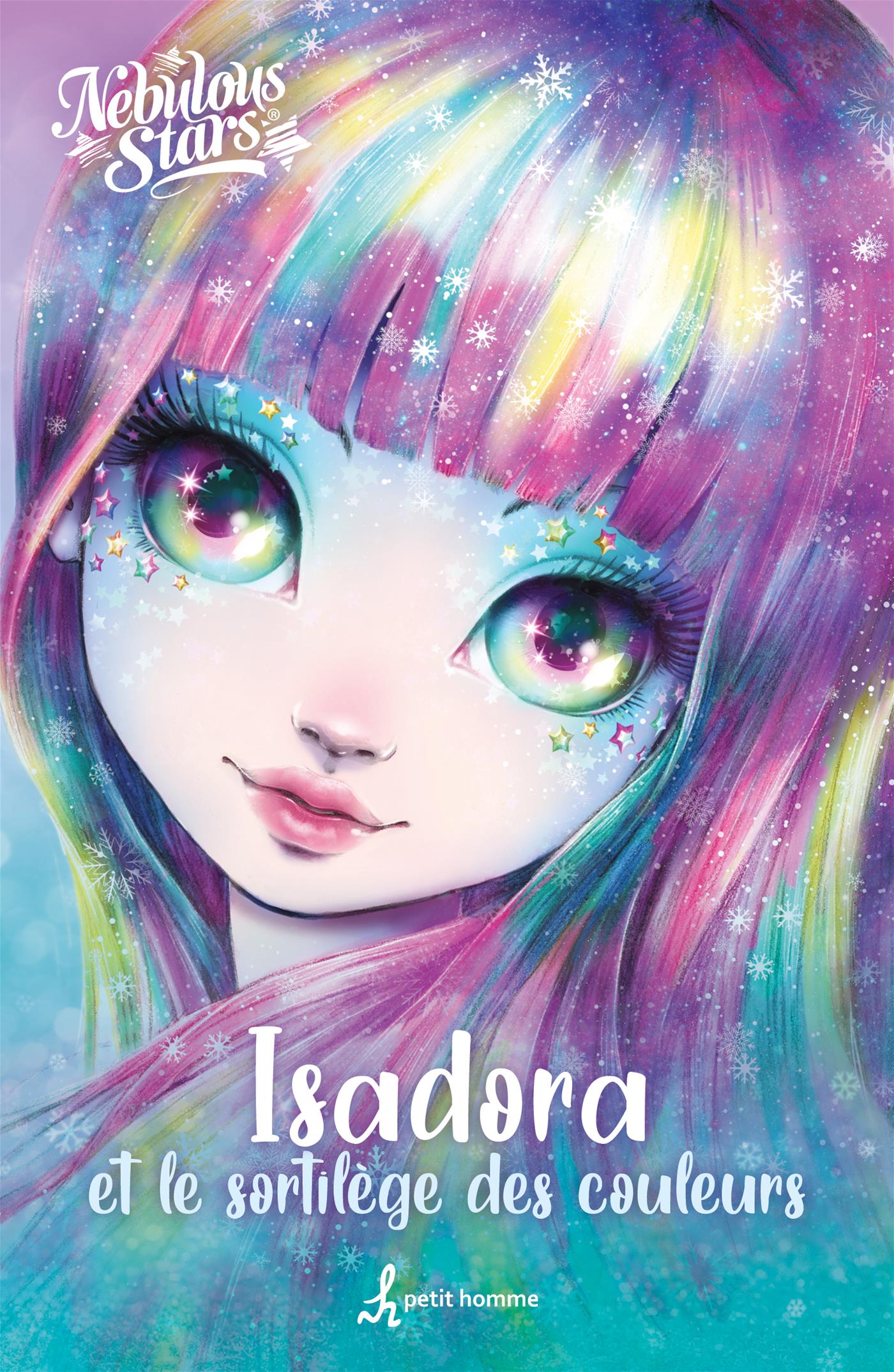 Couverture du livre de Nebulous Stars: Isadora et le sortilège des couleurs - papier format