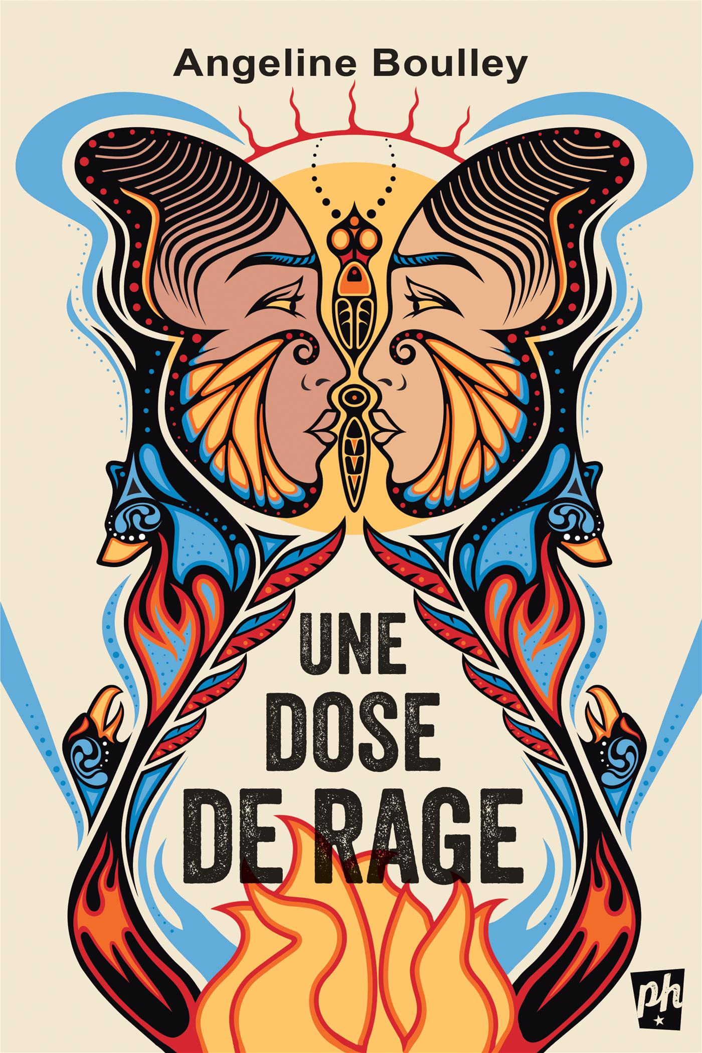 Couverture du livre de Une dose de rage - papier format