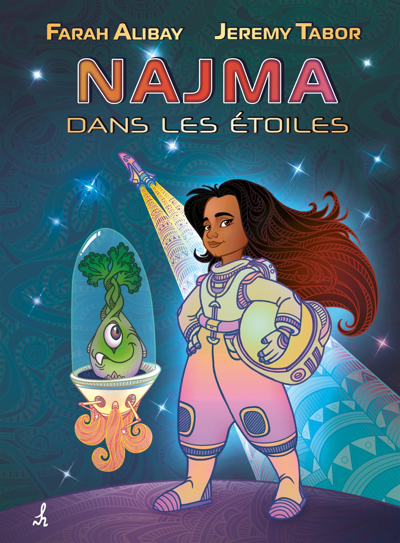 Couverture du livre de Najma dans les étoiles - papier format