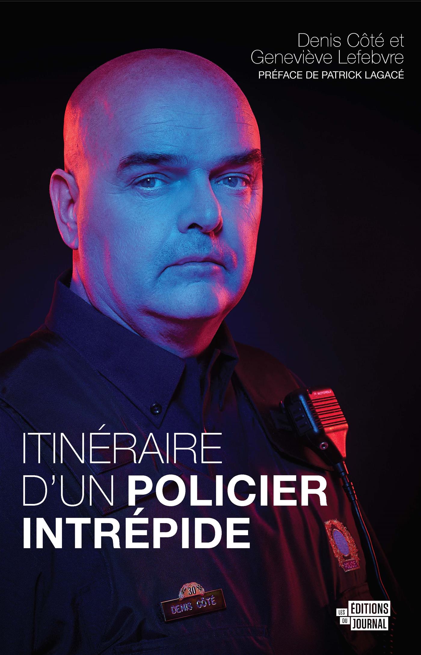 Couverture du livre de Itinéraire d'un policier intrépide - papier format