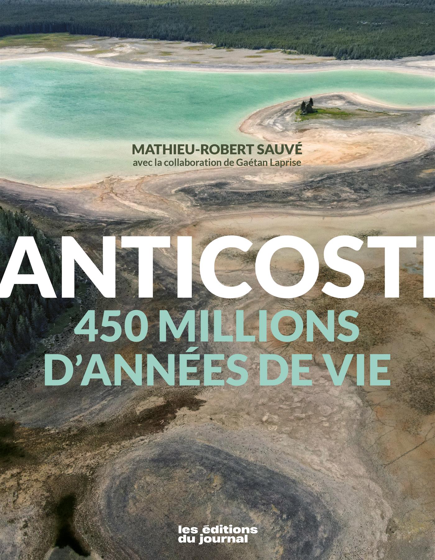 Couverture du livre de Anticosti - papier format