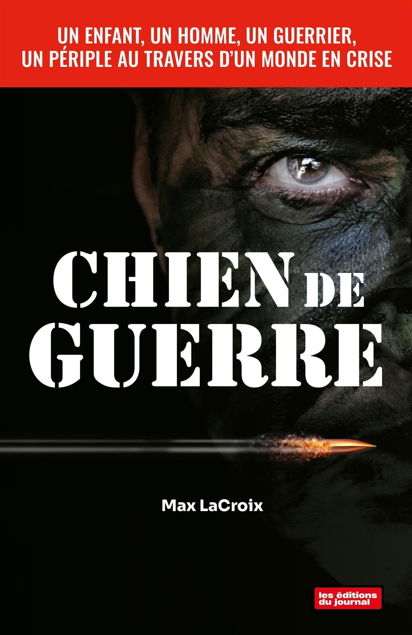 Couverture du livre de Chien de guerre - papier format