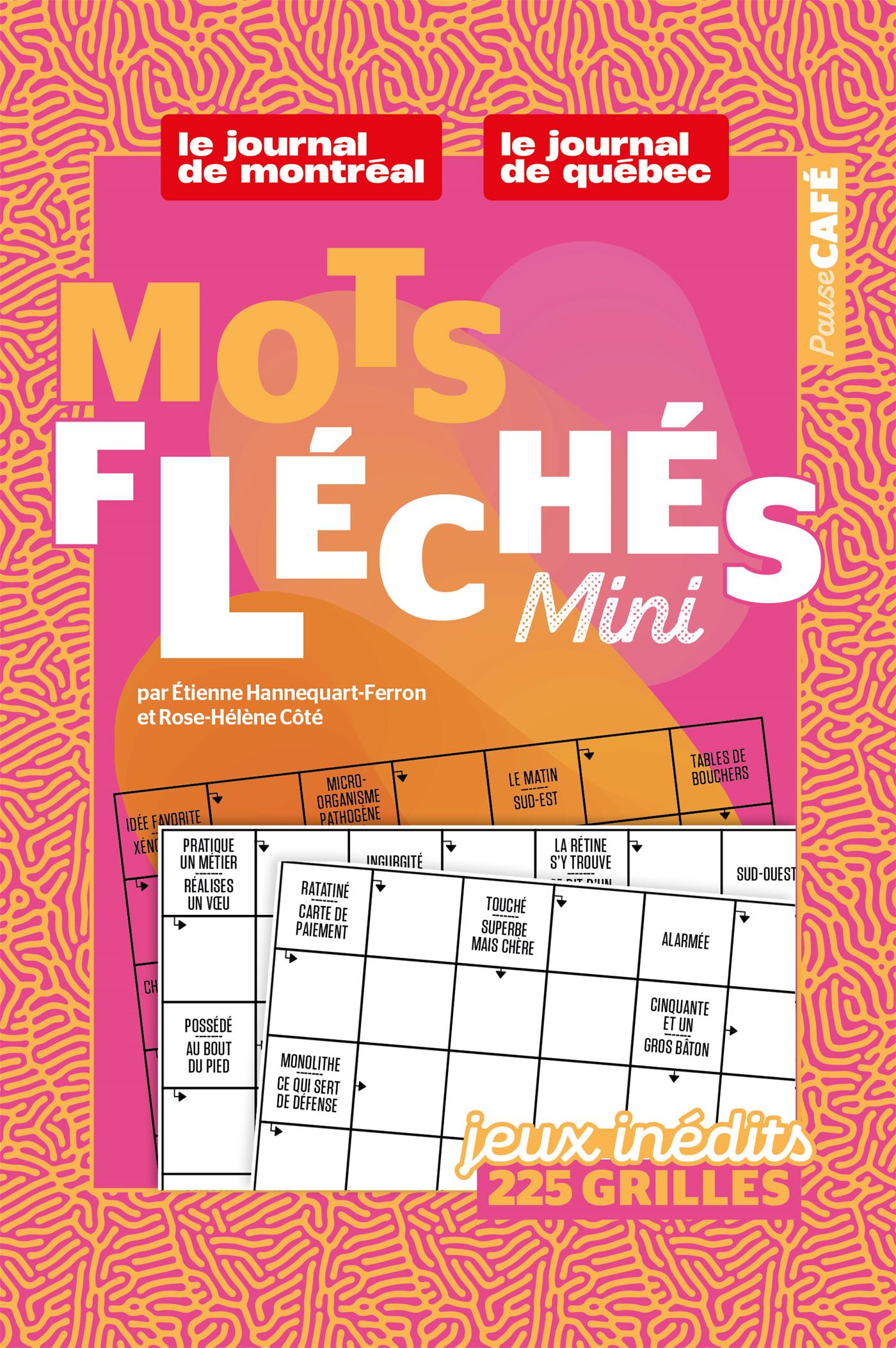 Couverture du livre de Pause-café - Mots fléchés - Vol.3 No.2 - papier format