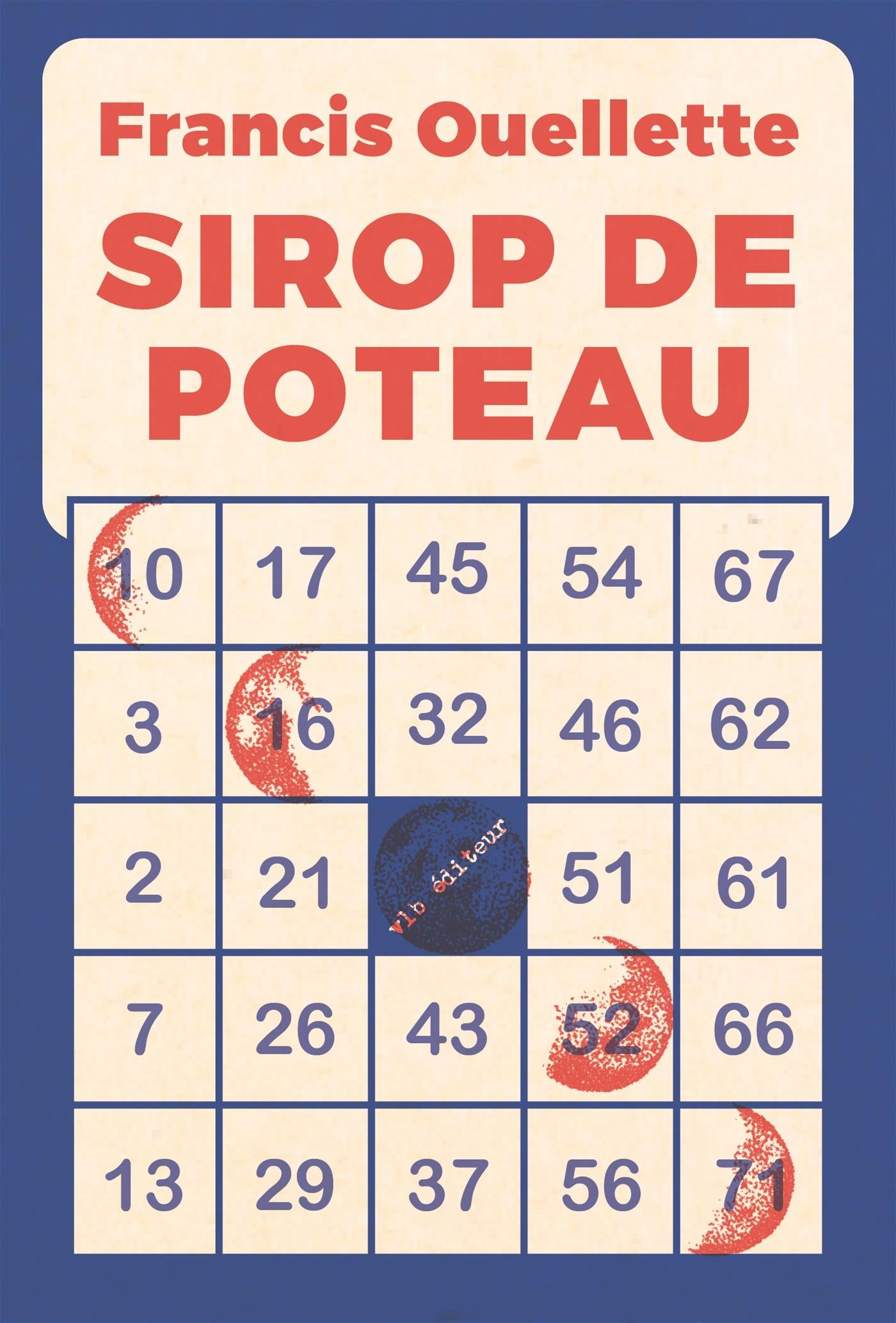 Couverture du livre de Sirop de poteau - papier format