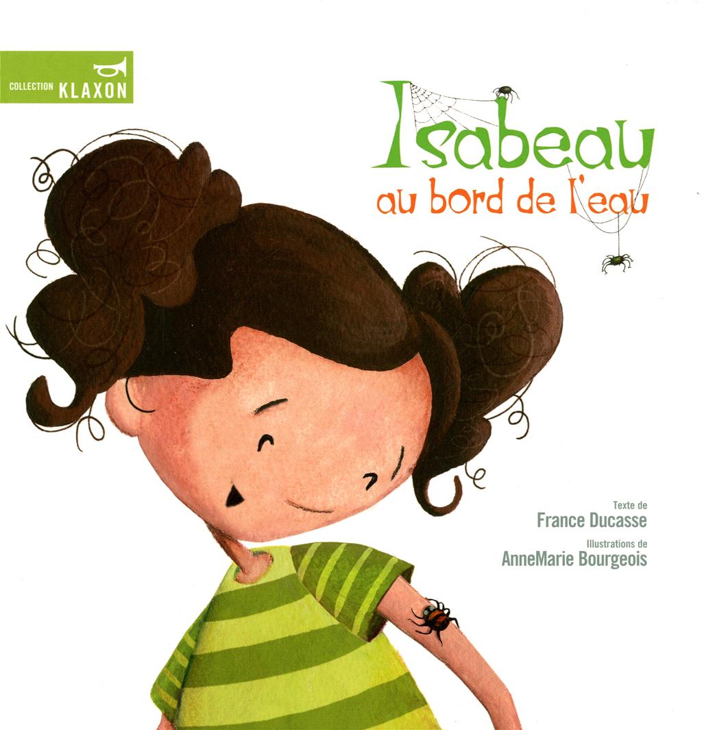 Couverture du livre de Isabeau au bord de l'eau - papier format
